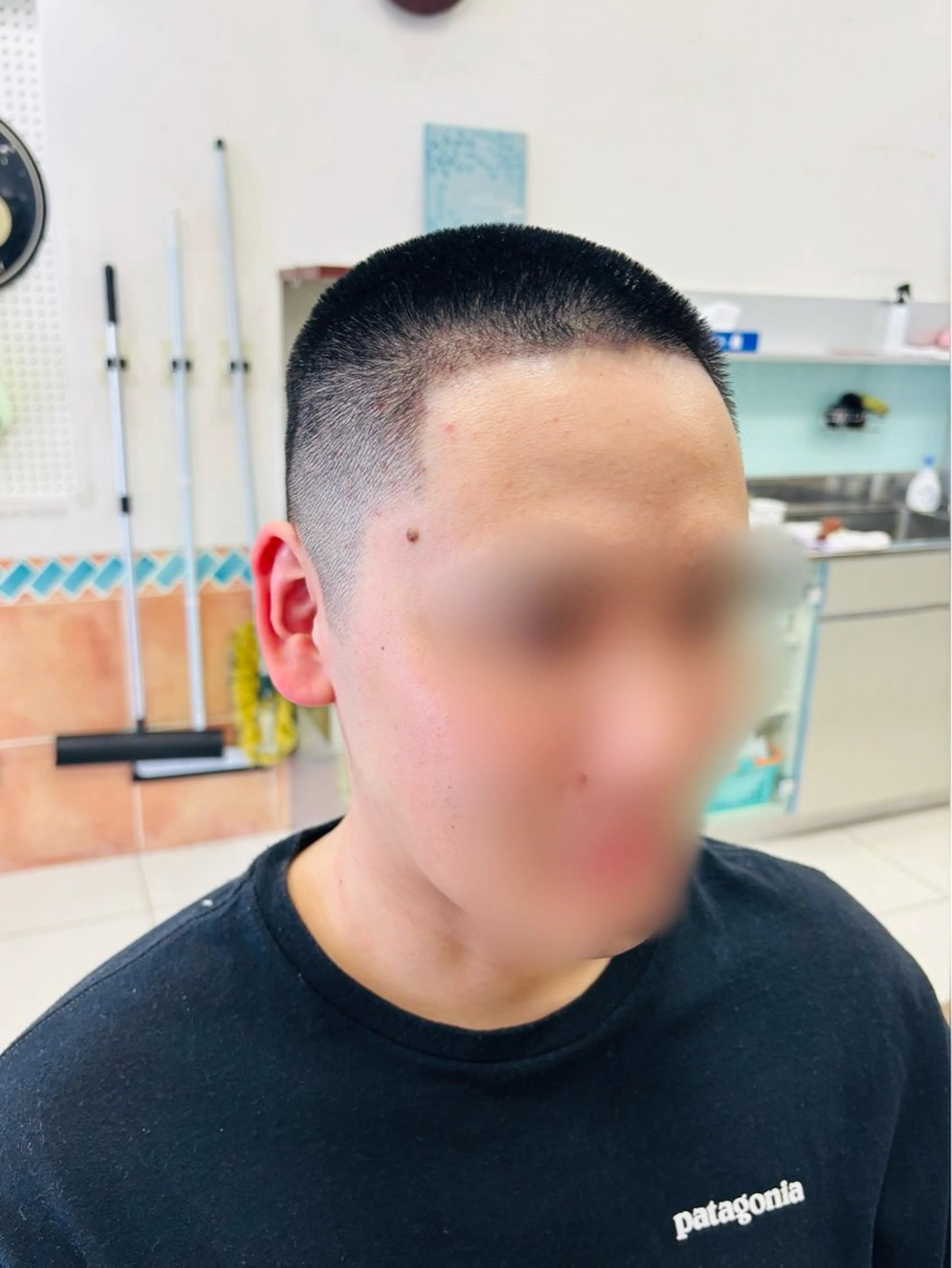 メンズ フェードカット カット イン東京米沢店所属・金田 理央のヘアスタイル