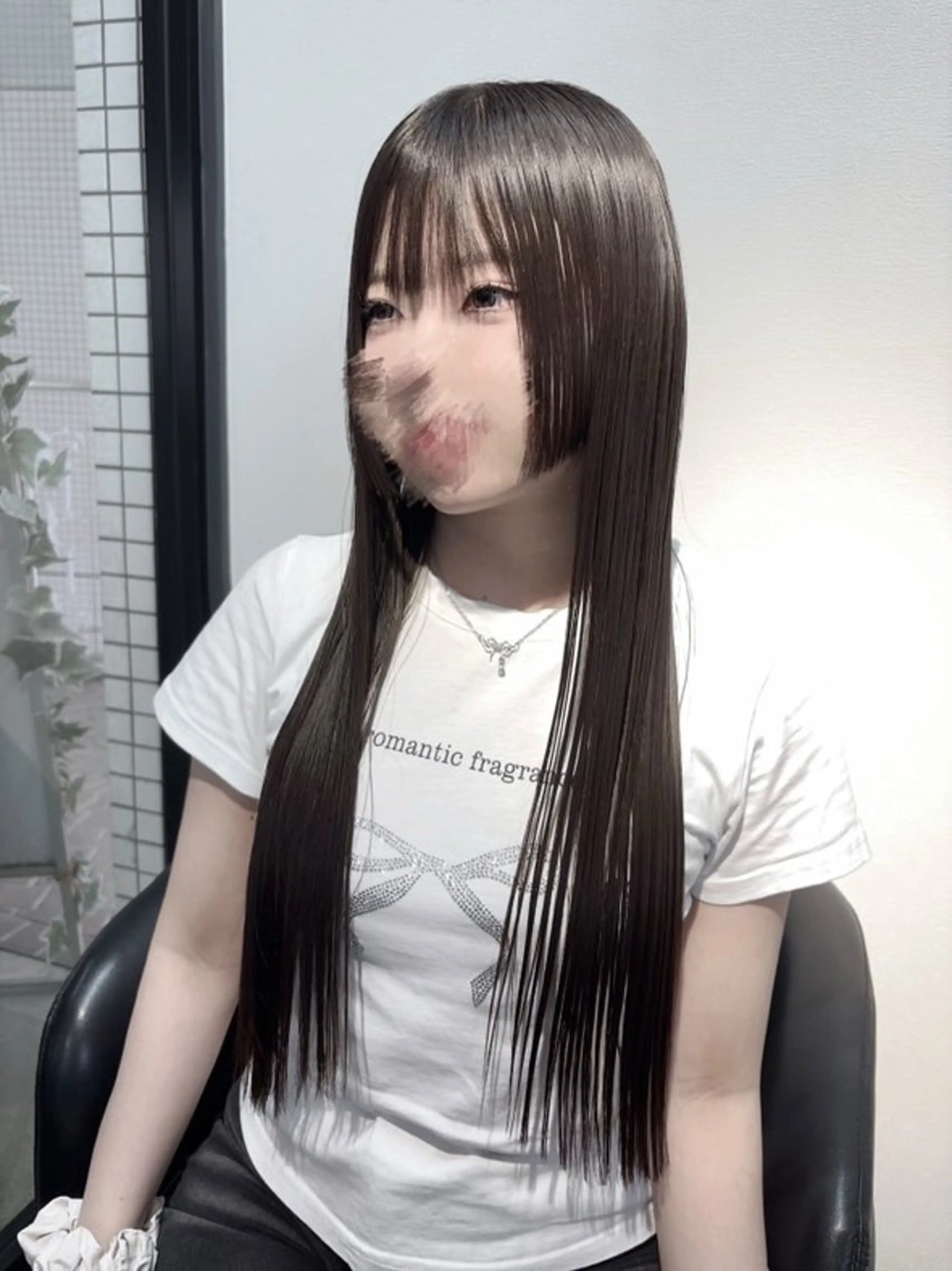 ロング 飯富 信二のヘアスタイル