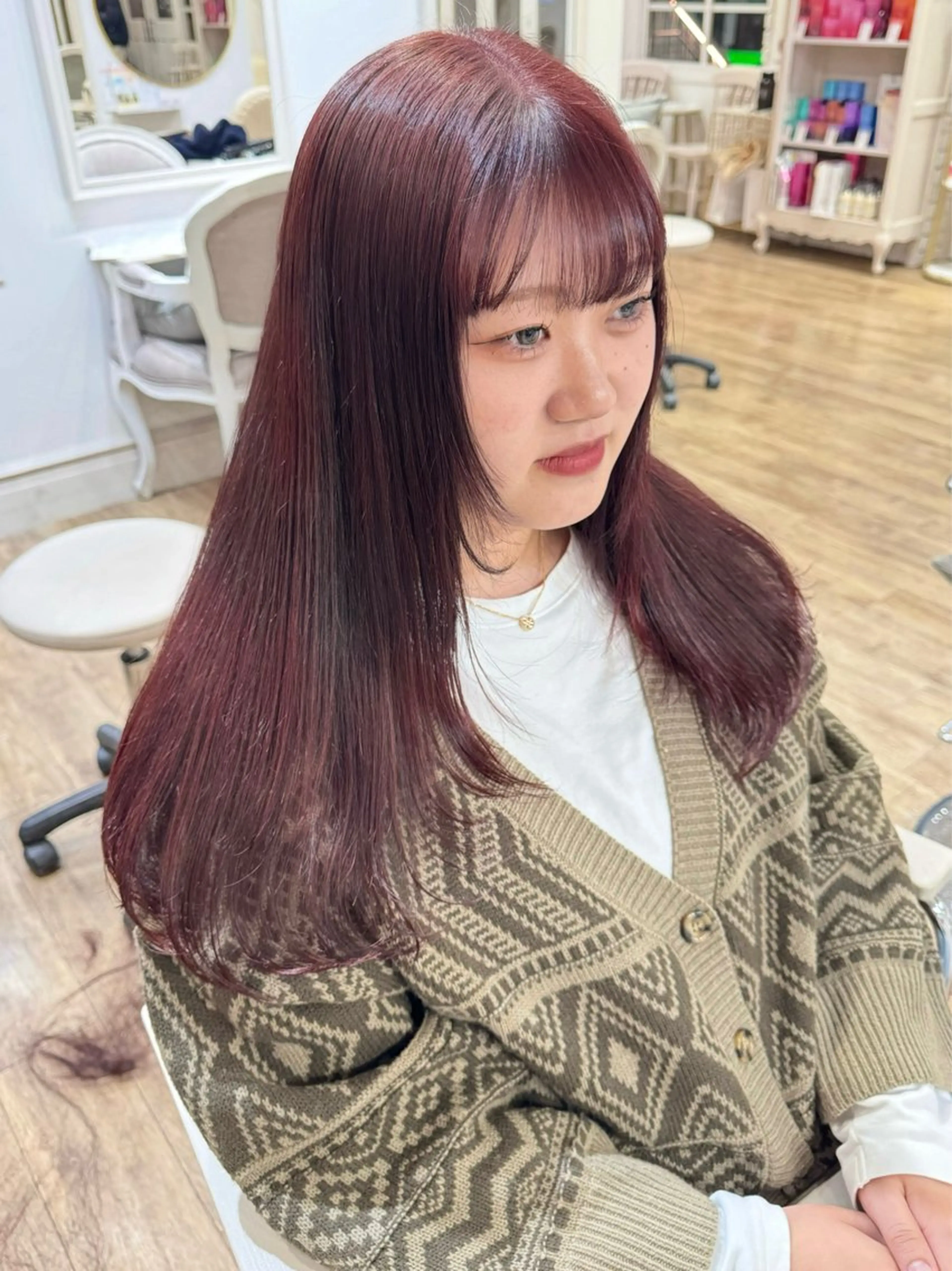 カラー ヘアカラー 🌷柔らかクリーミー 🤍kirari🌷のヘアスタイル