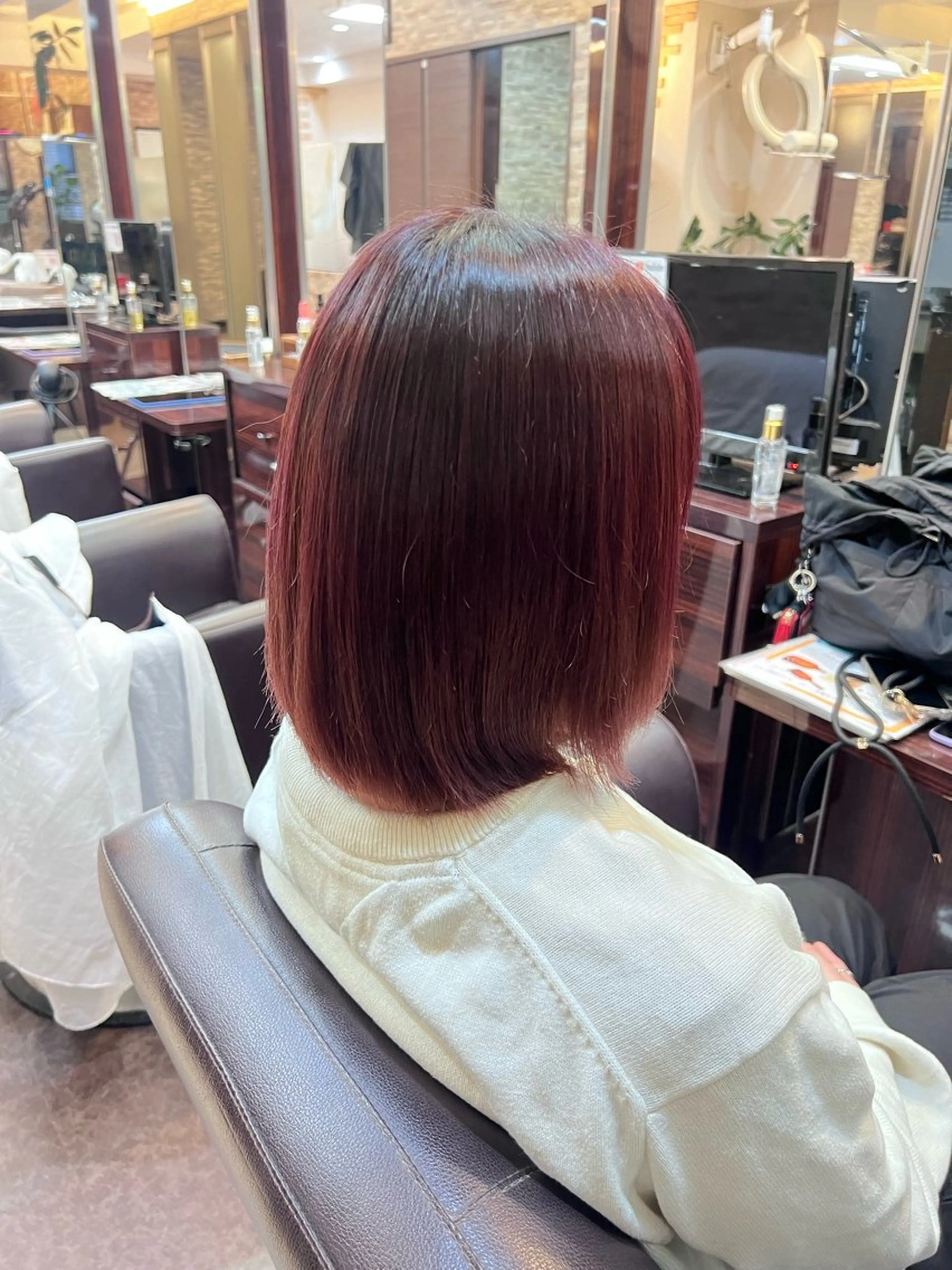 ミディアム カラー ブリーチ パーマご相談ください 楓(かえで)🦋のヘアスタイル