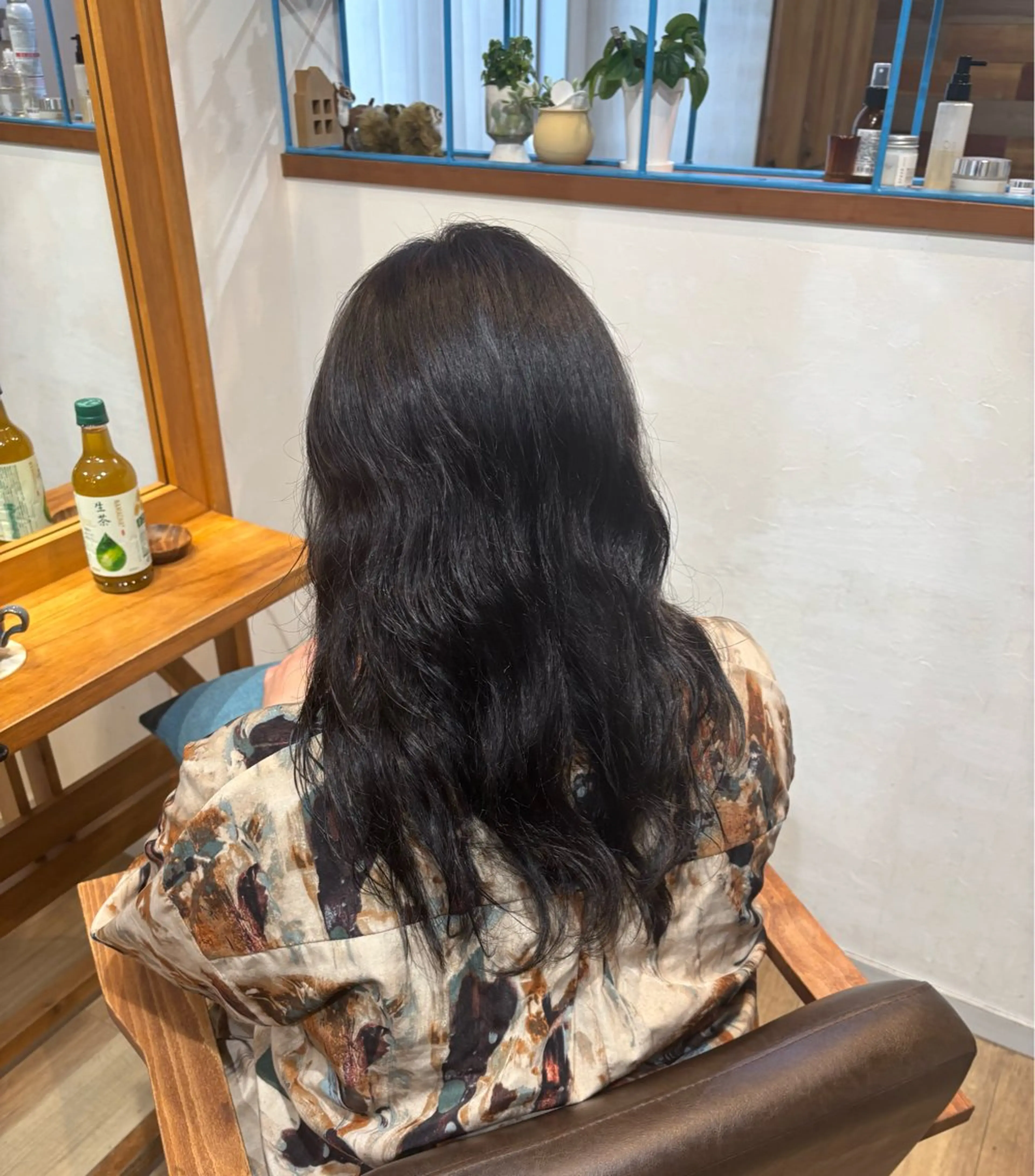 ロング カラー アッシュ アッシュグレー ヘアカラー トリートメント ヘッドスパ RINNO🌷艶髪/ 艶カラーのヘアスタイル