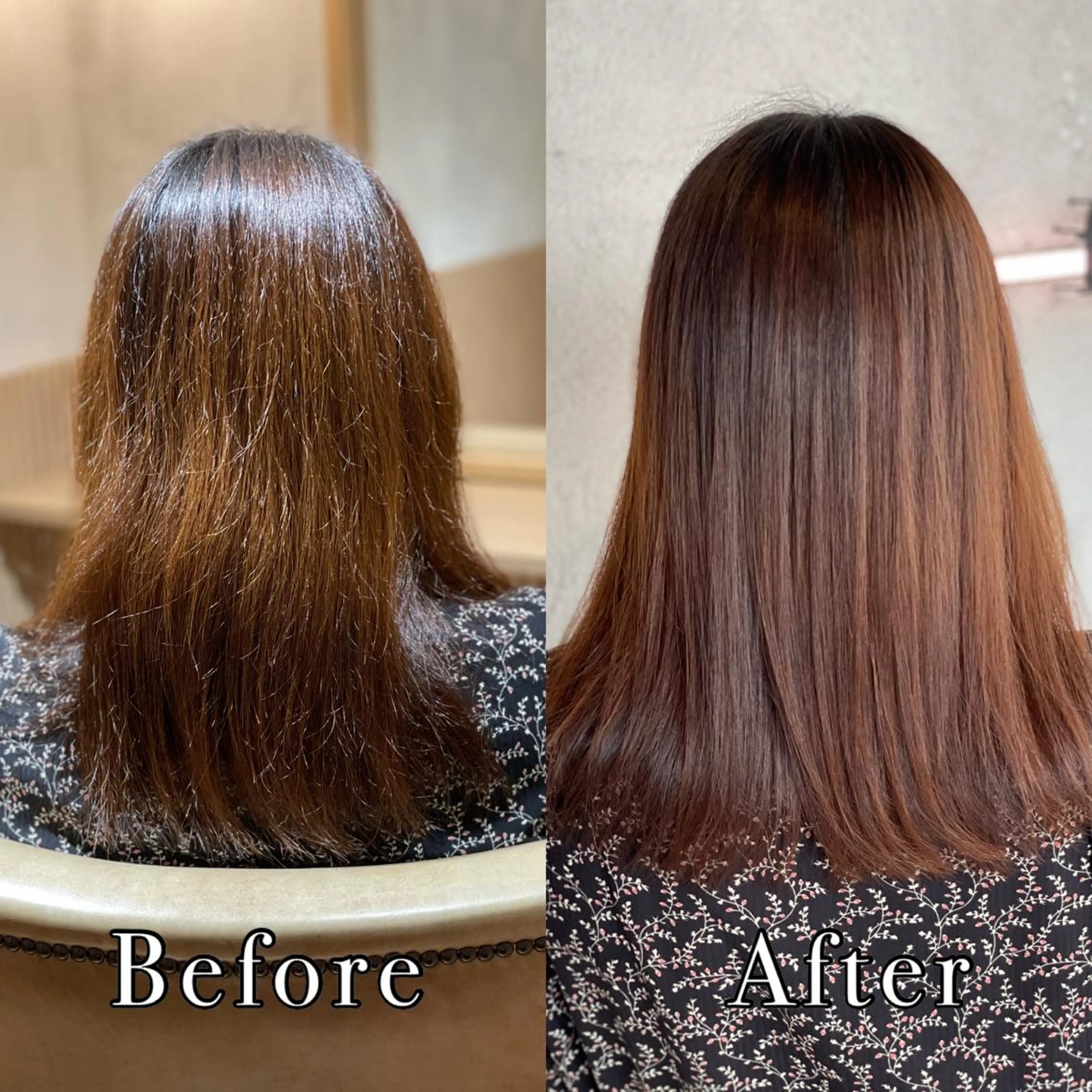 ミディアム 髪質改善　field チカモリ　ヒカルのヘアスタイル