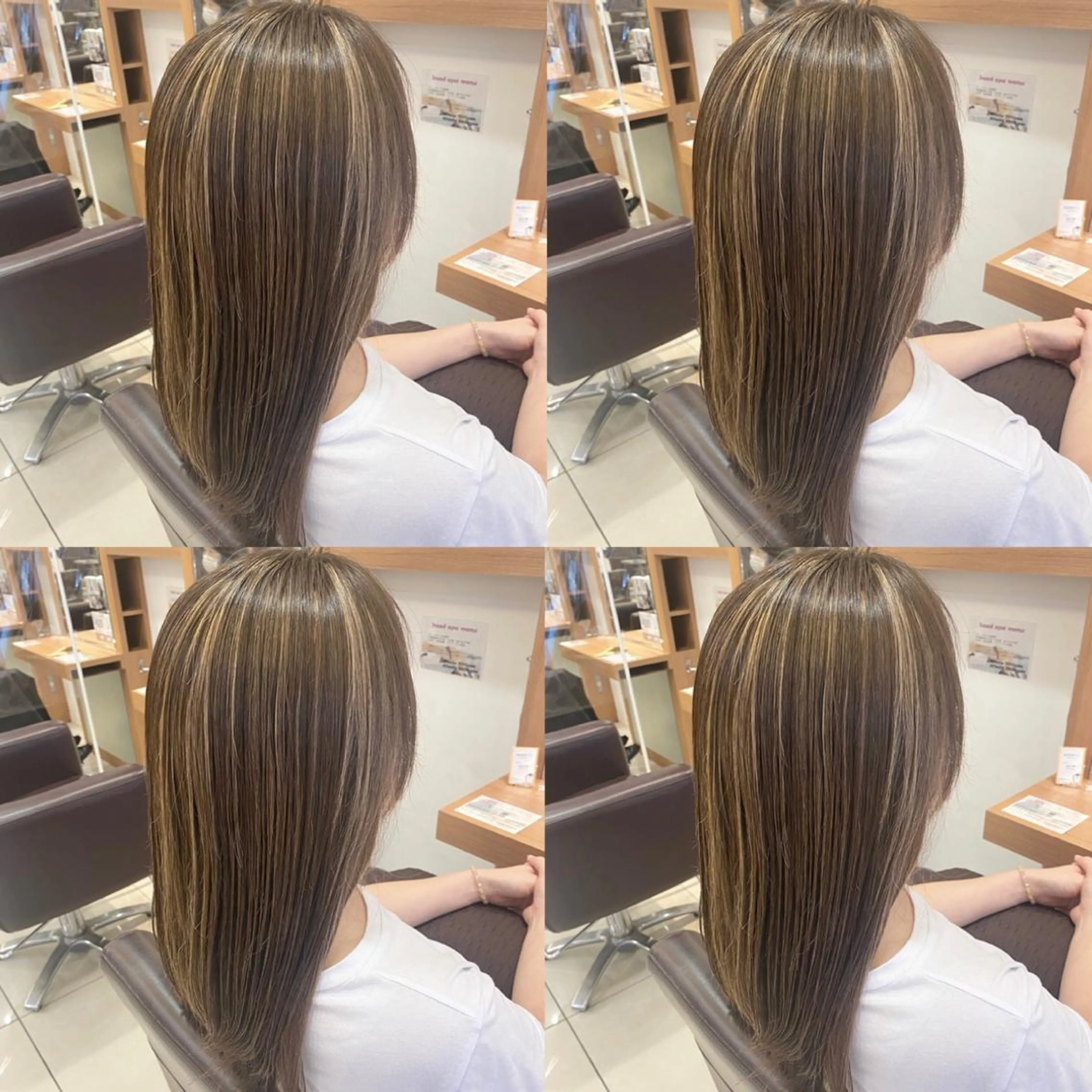 セミロング カラー ヘアカラー トリートメント 【カラー指名No 1✨】HIBIKIのヘアスタイル