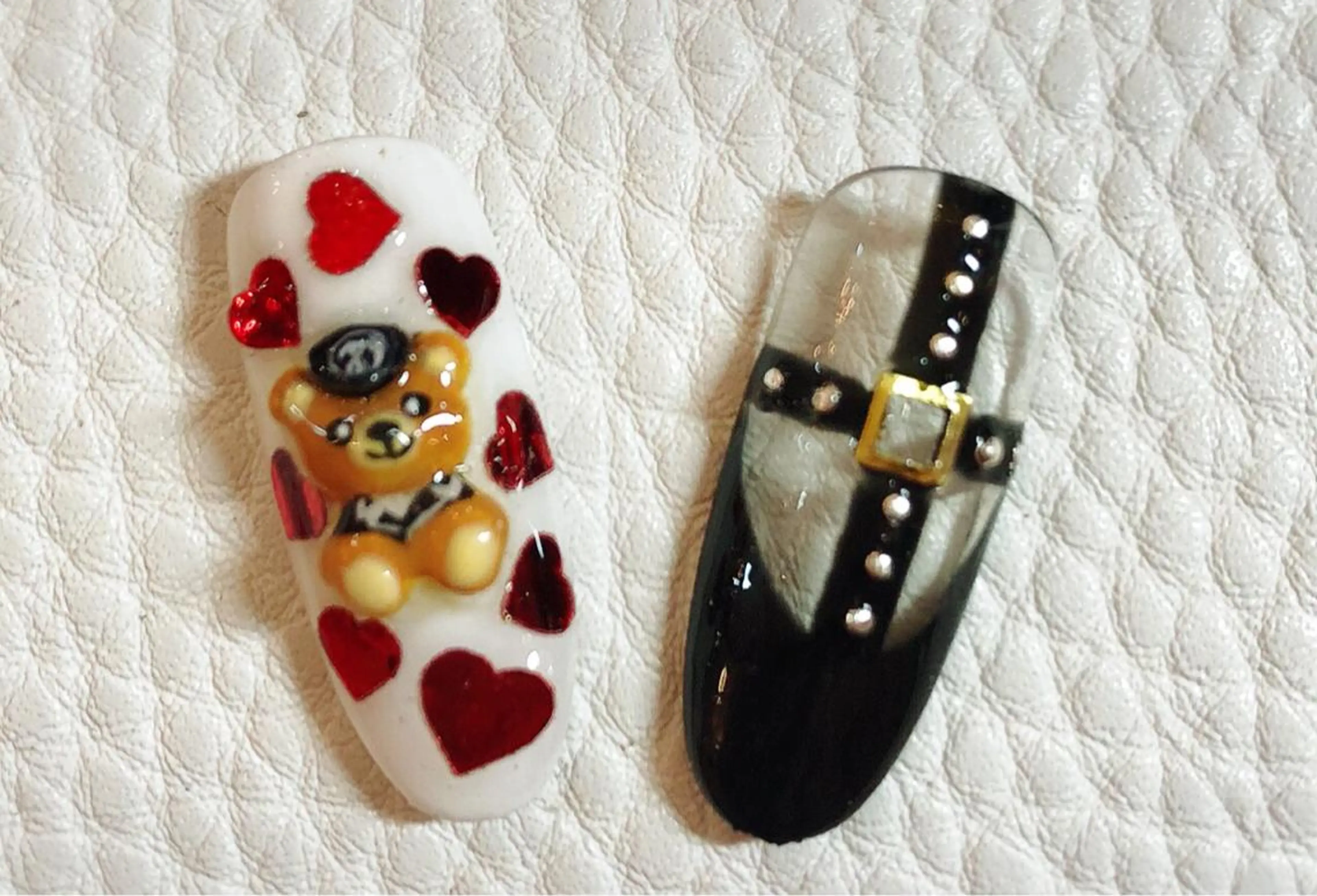 ロング カラー メンズ キッズ ネイル 卒業式のヘアスタイル アートネイル ジェルネイル 卒業式 メンズネイル NAILSGOGO shibuyaのネイルデザイン