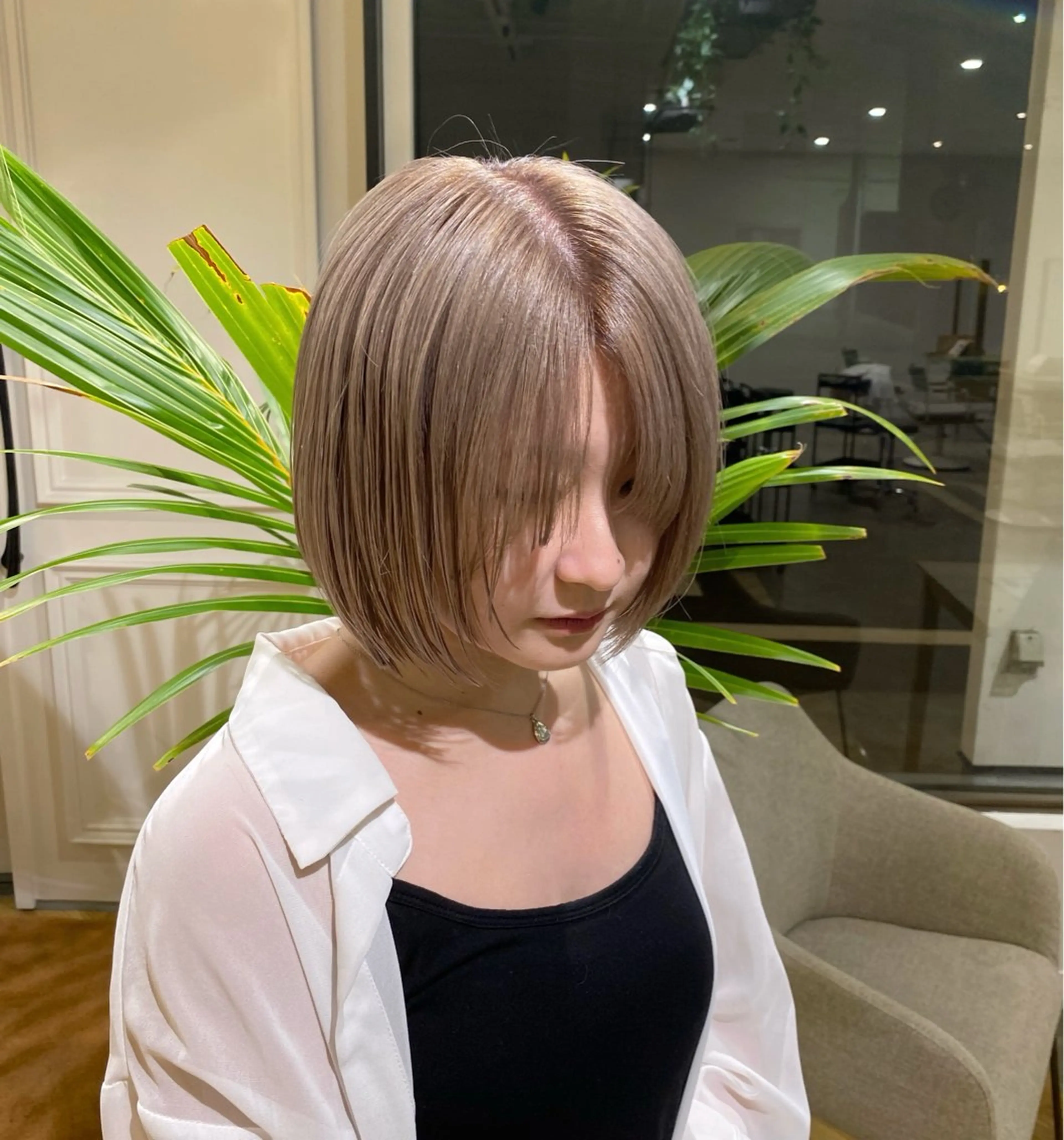 ショート カラー yate'/ Wカラー/小出捷也のヘアスタイル