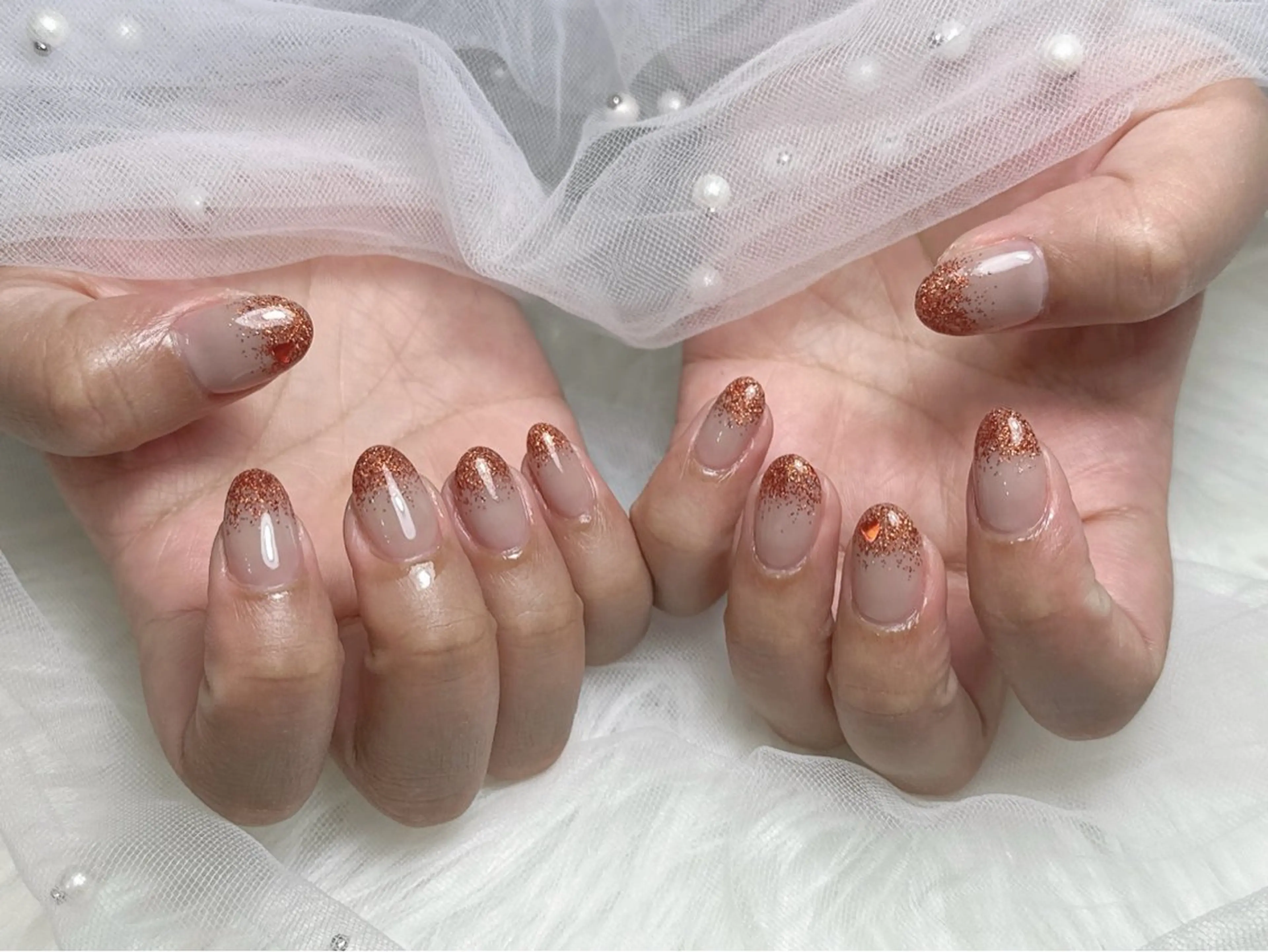 ネイル ハンドネイル 【Eclat ｴｸﾗ】nail＆beauty所属・Eclat〔ｴｸﾗ〕 MOEKA𝜗𝜚*のネイルデザイン