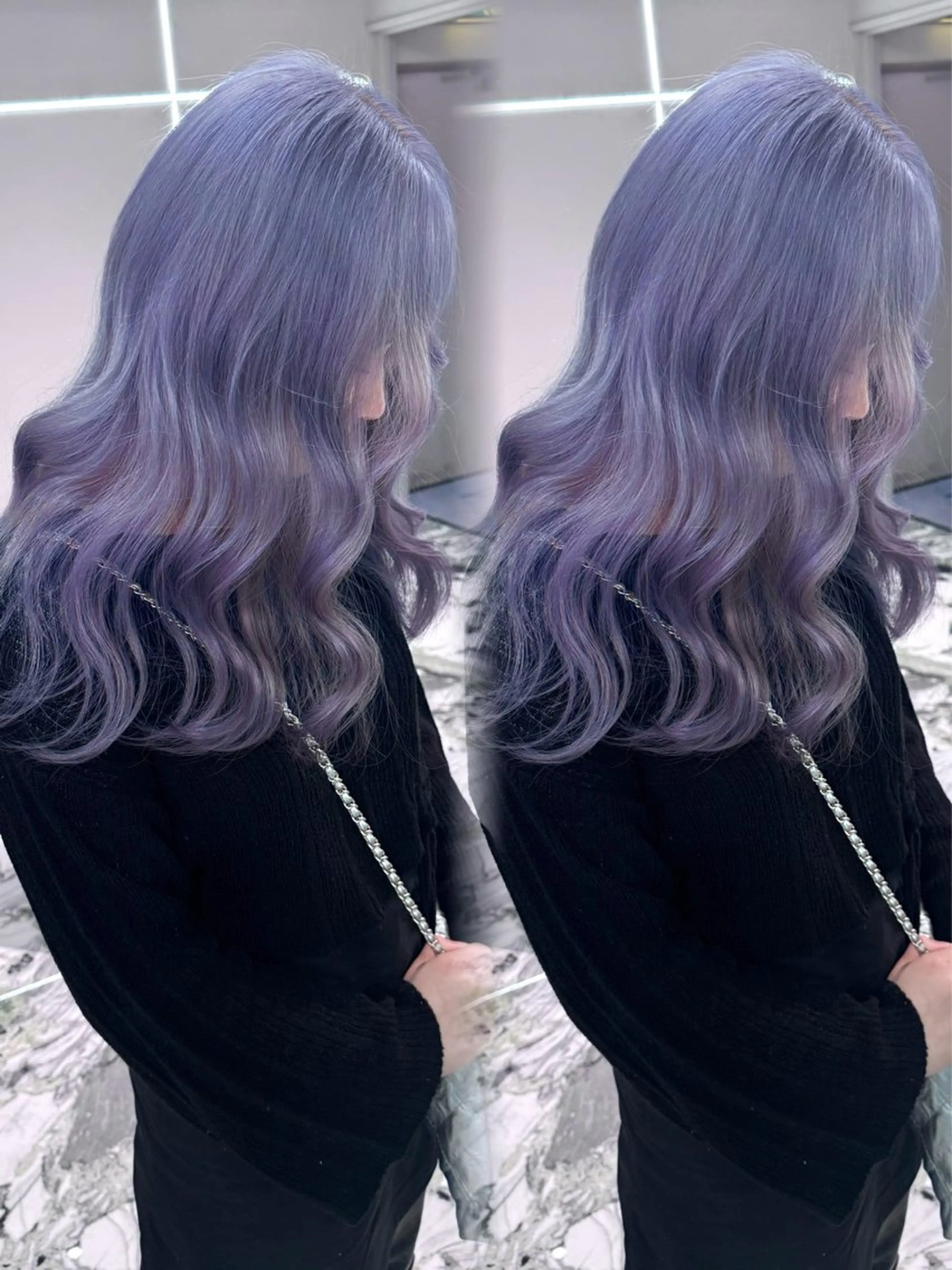 ロング カラー GEM/ハイトーン /名駅/kanaeのヘアスタイル