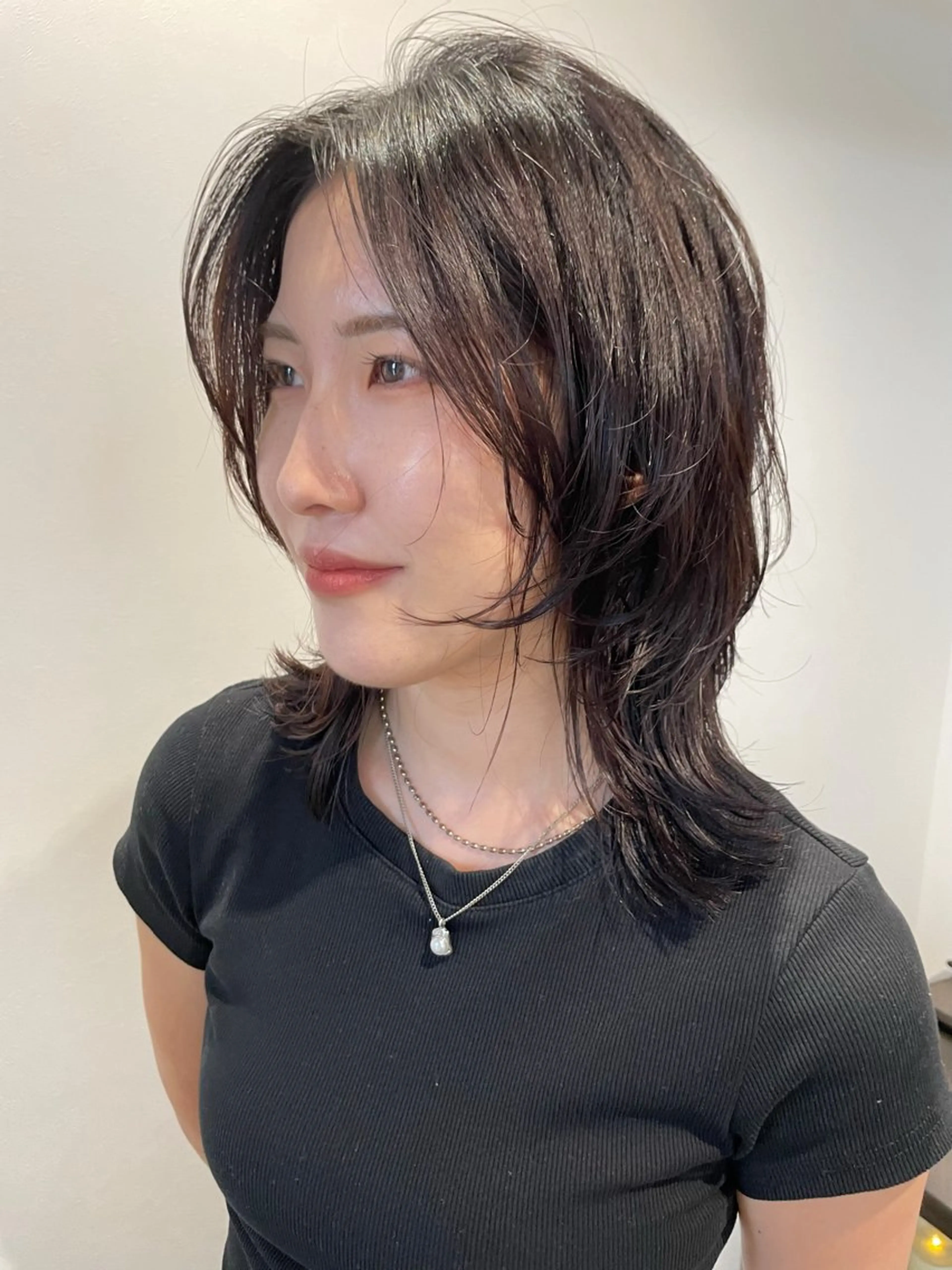 ミディアム カラー ショート/ボブ/ パーマ/井上のヘアスタイル