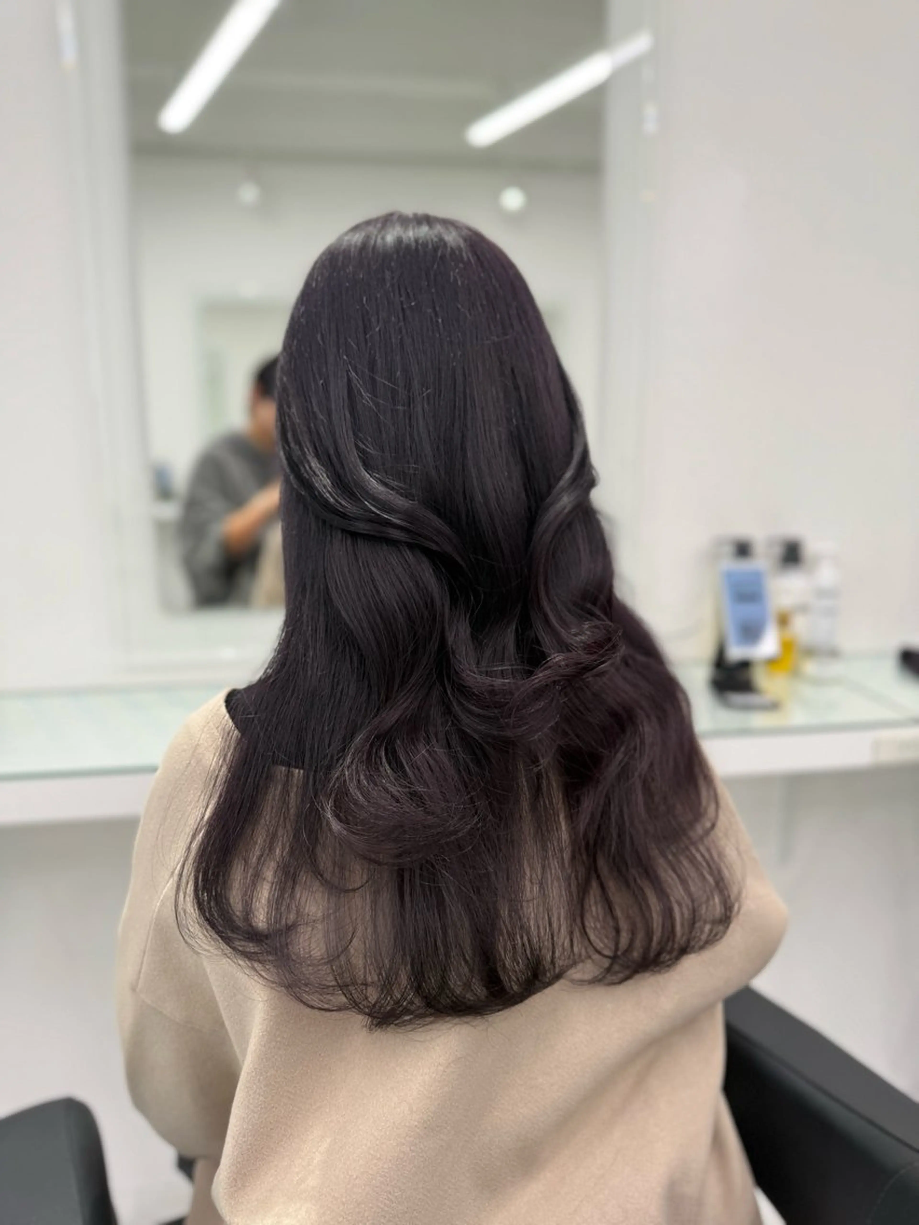 カラー ヘアカラー トリートメント ブリーチなし透明感 💗RYOTAのヘアスタイル