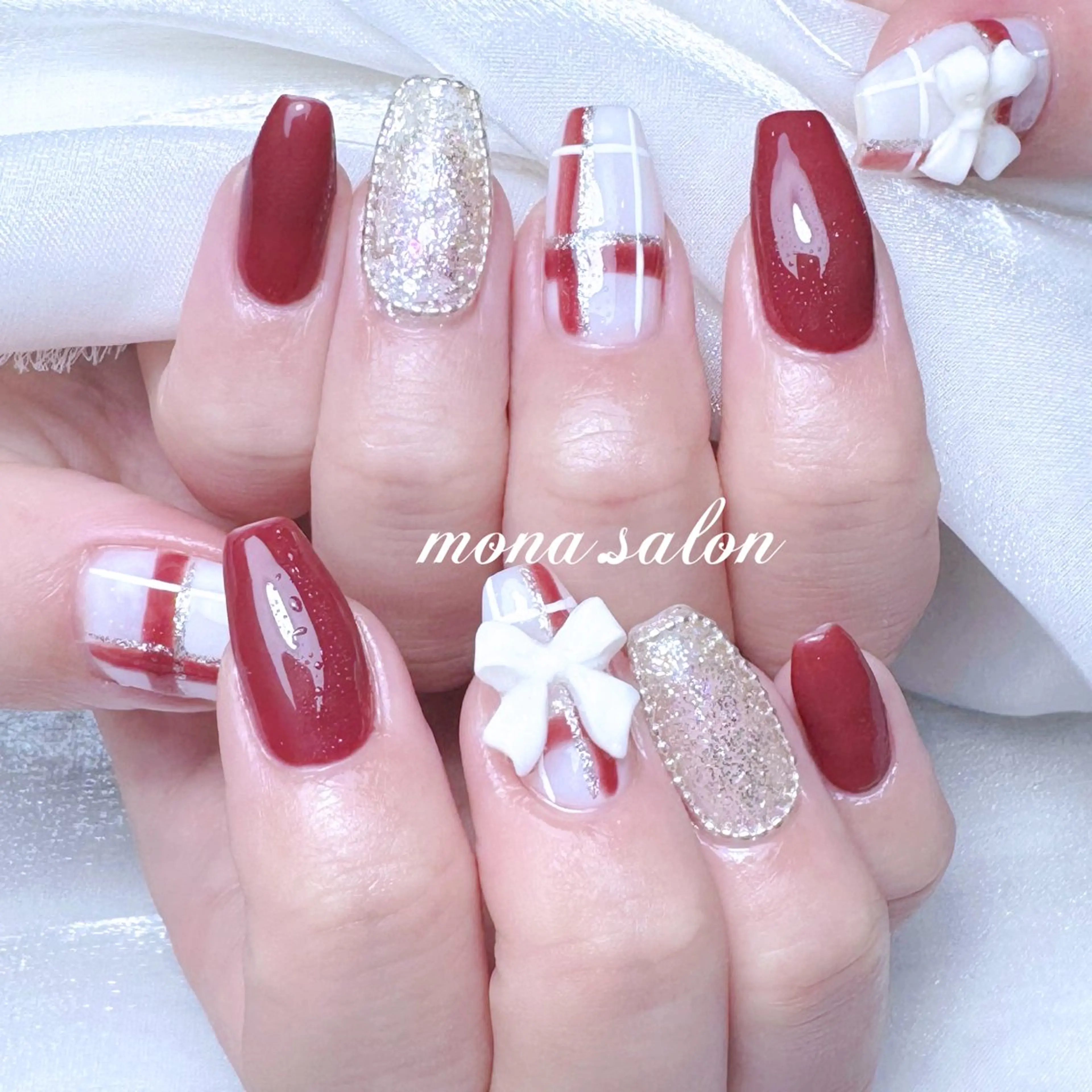 ネイル ハンドネイル Mona【パラジェル ・長さ出し専門店】のネイルデザイン