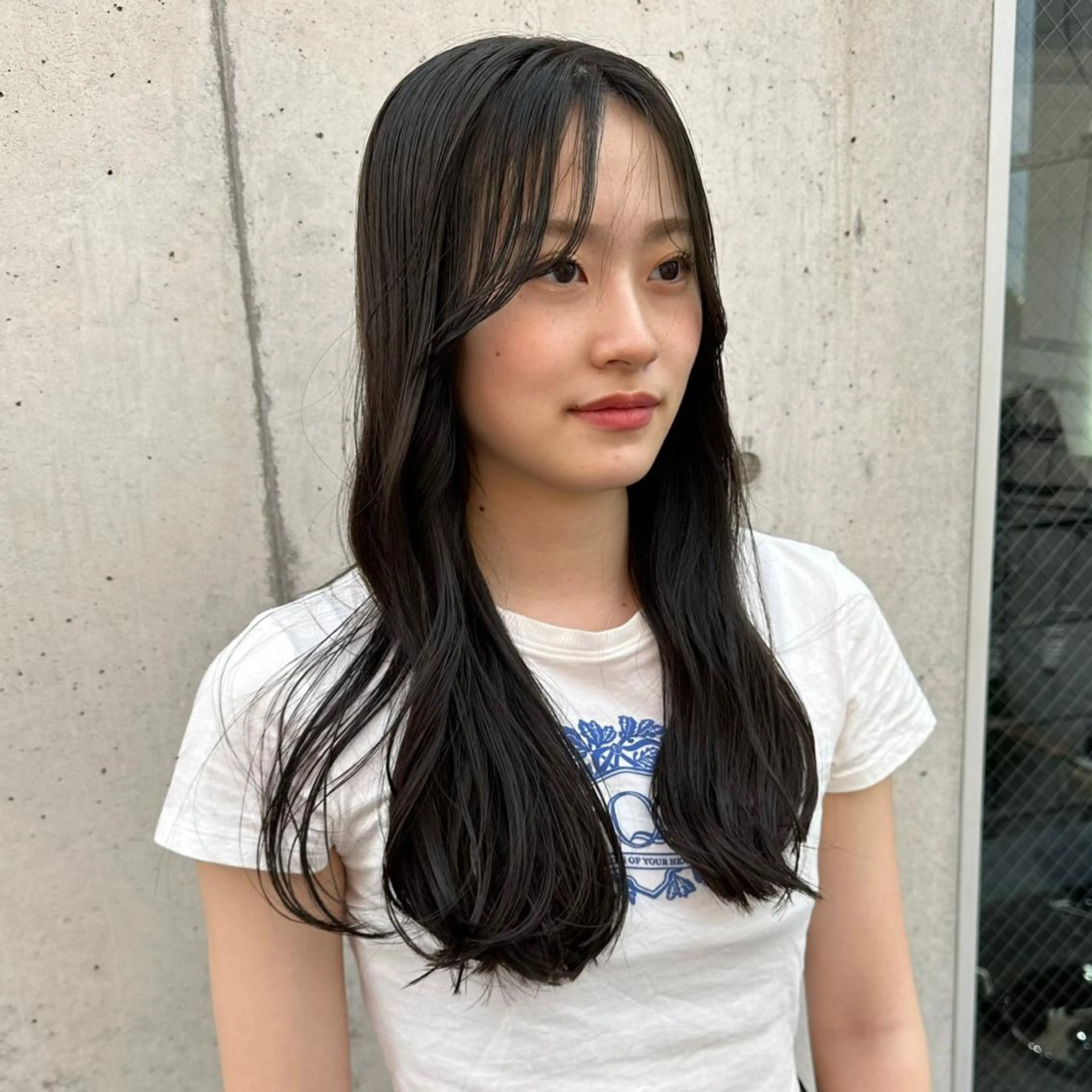 ロング ボブ エクステ ハイライト 髪質改善 韓国風ヘア 【公式】髪質改善 Oto.吉祥寺のヘアスタイル