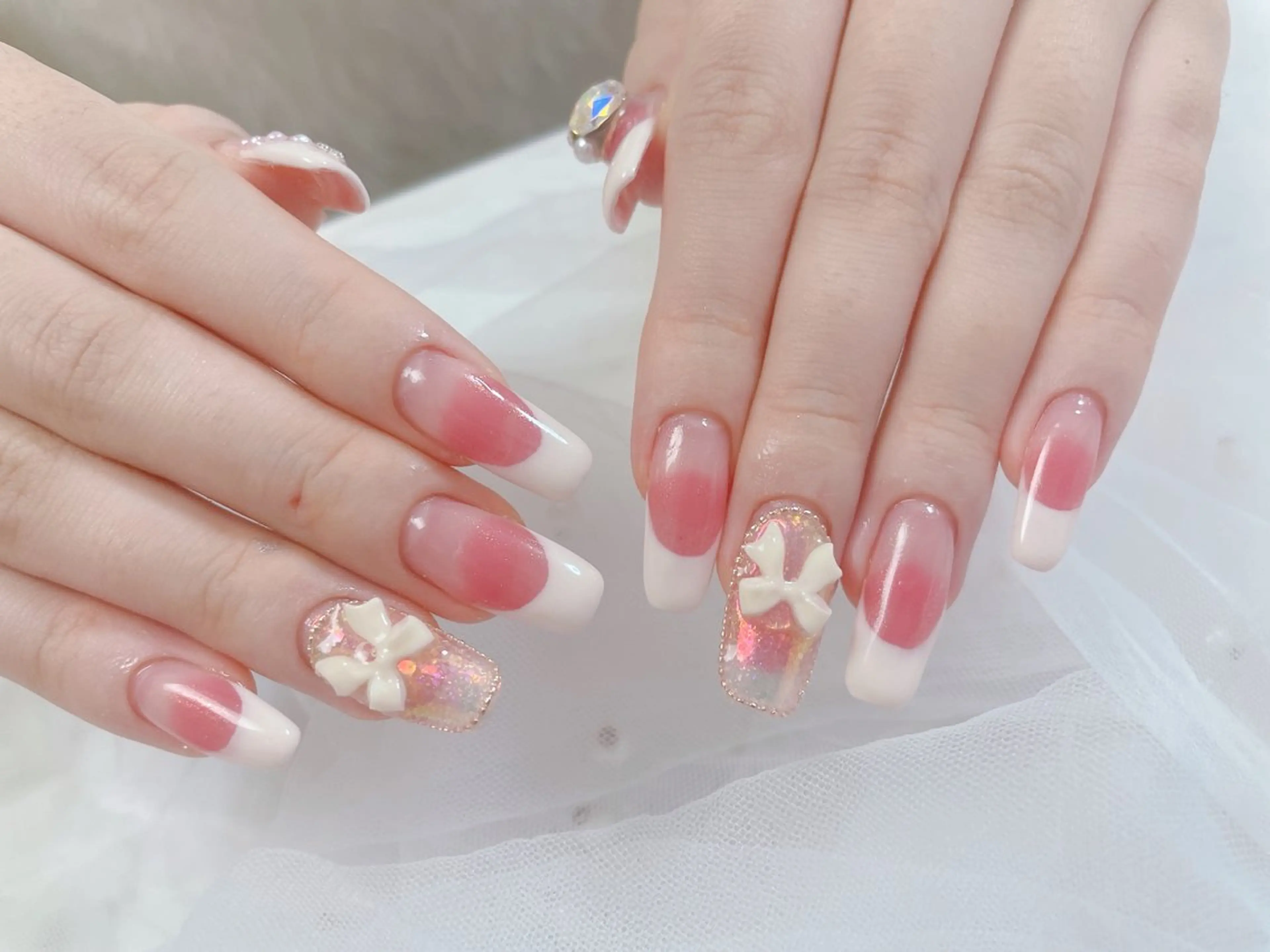 ネイル ハンドネイル ハンドケア ネイルサロンエクラ 🫧Shizukaのネイルデザイン