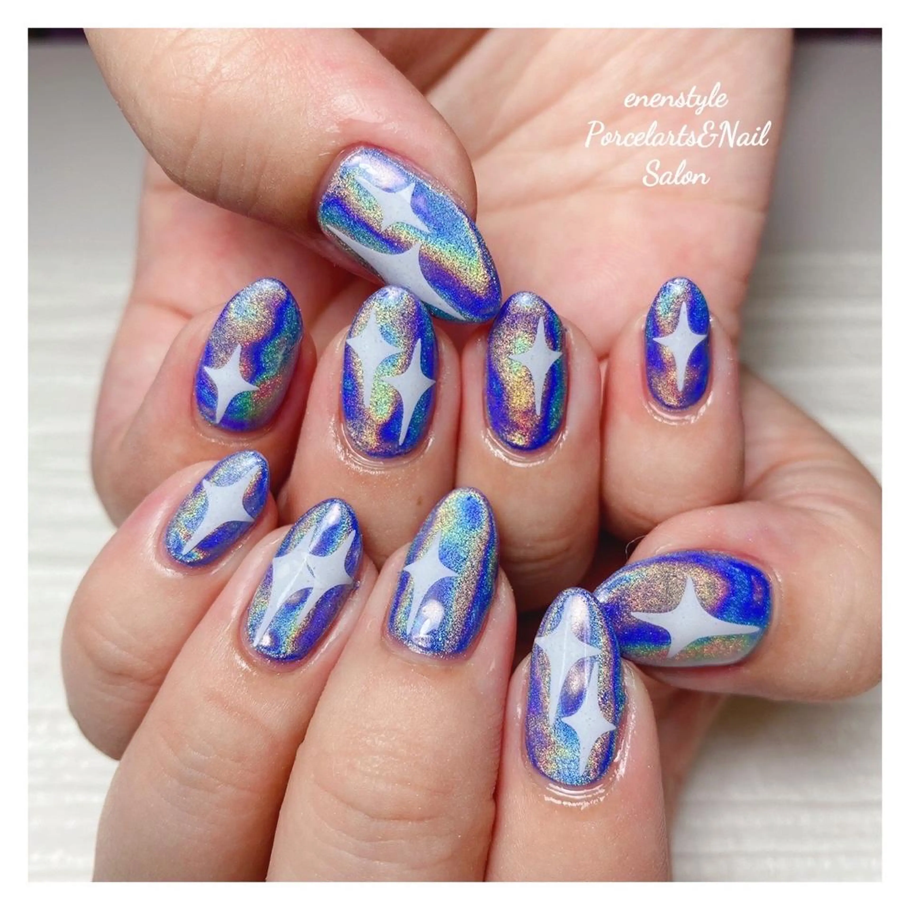 ミディアム ネイル 👑enen style👑のネイルデザイン