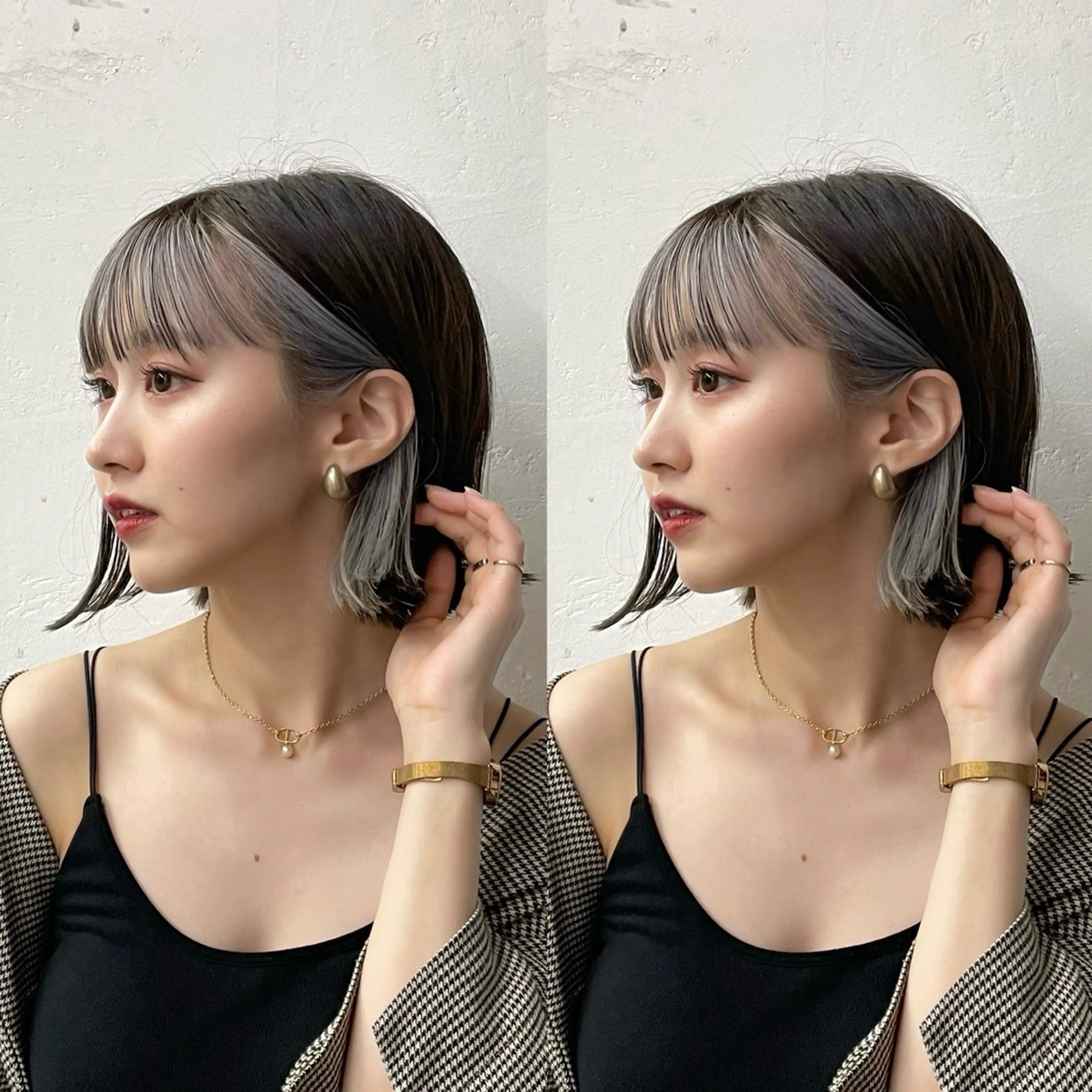 ショート カラー 韓国ヘア/艶カラー /田中悠佑のヘアスタイル