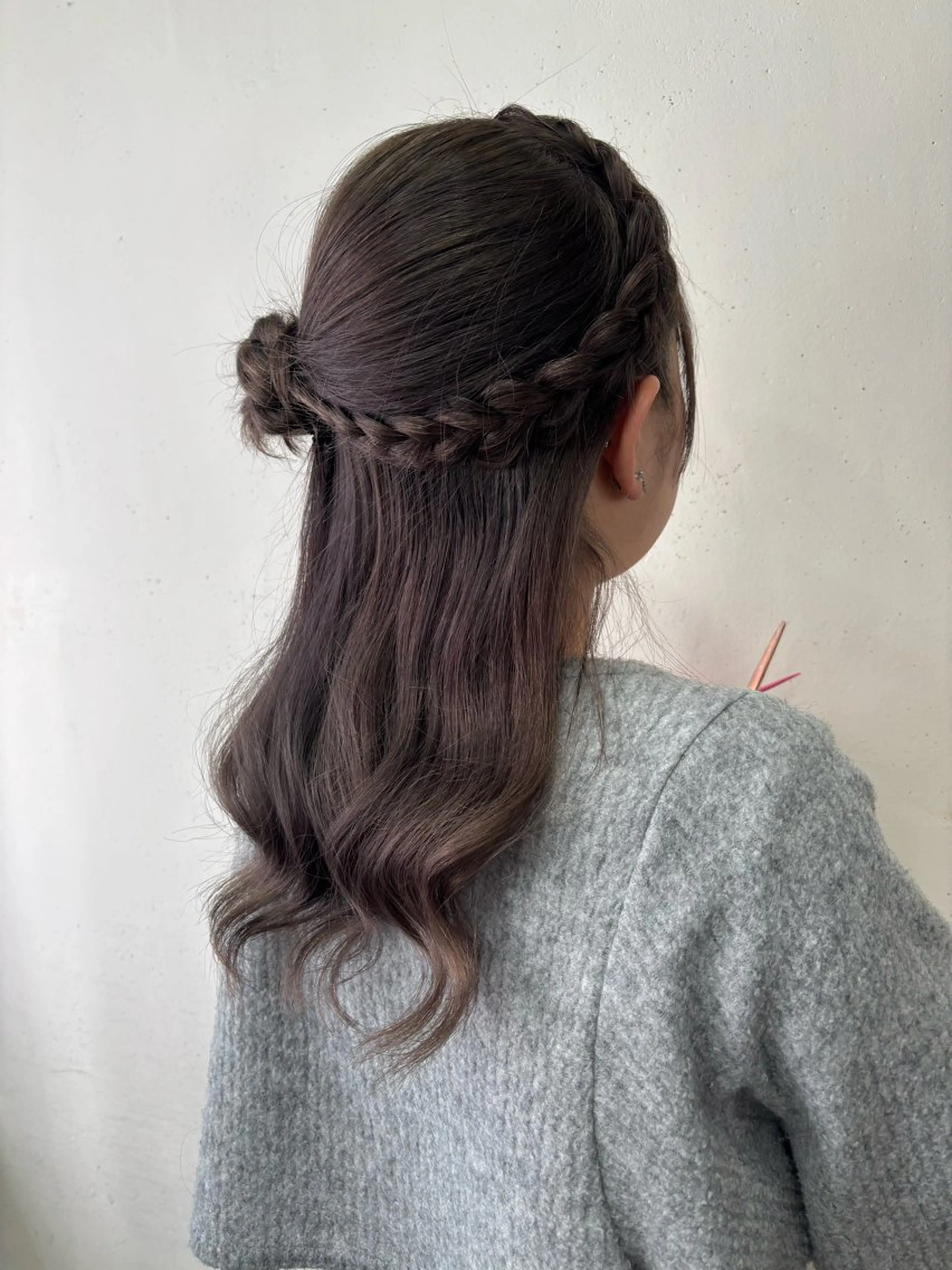 ヘアアレンジ ヘアセット 横浜🎶エクステ💟 ピンク🩷なつみ🎀のヘアスタイル