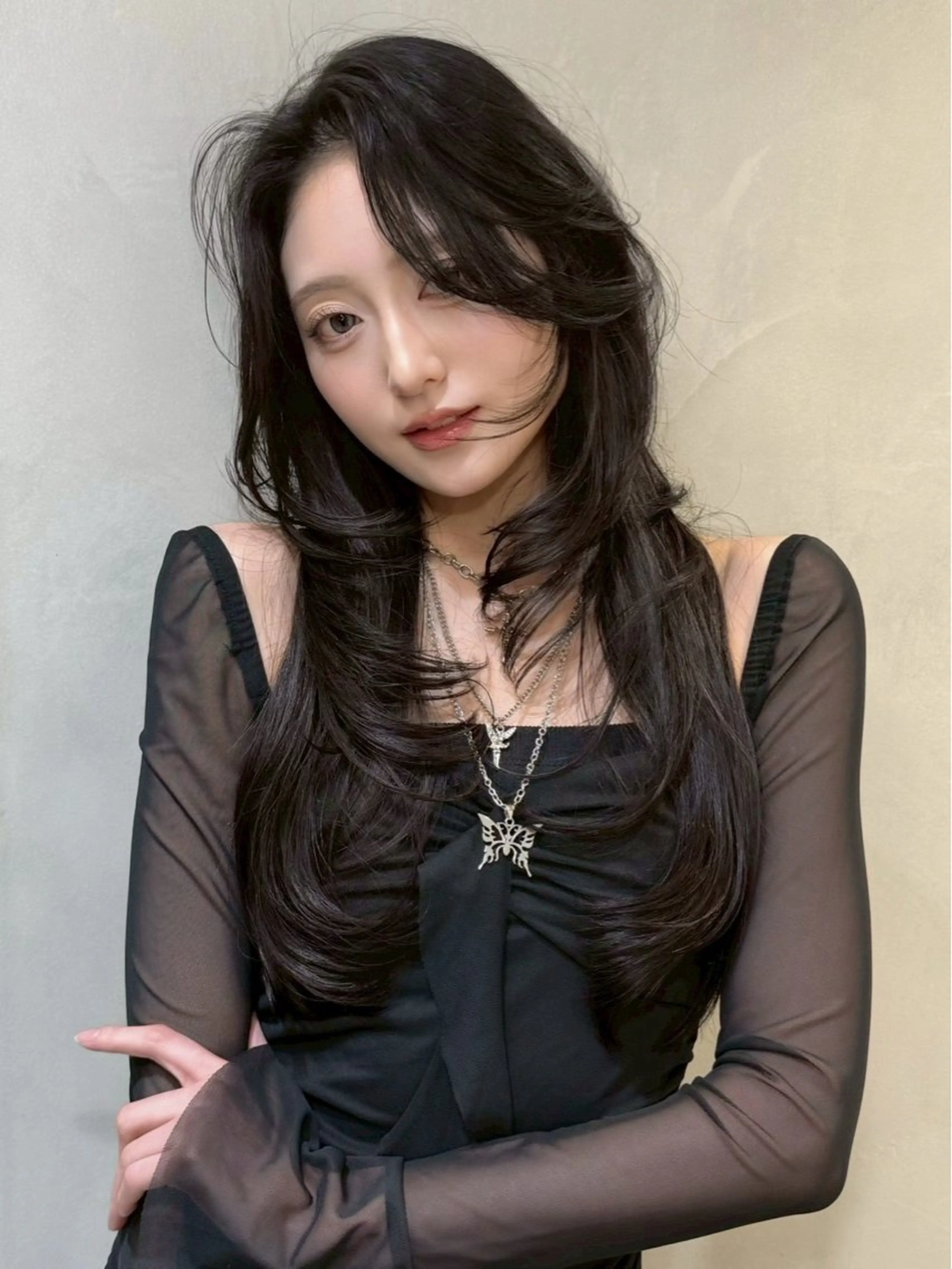 セミロング 大宮 トレンドヘア 🎀🪽古川美涼のヘアスタイル