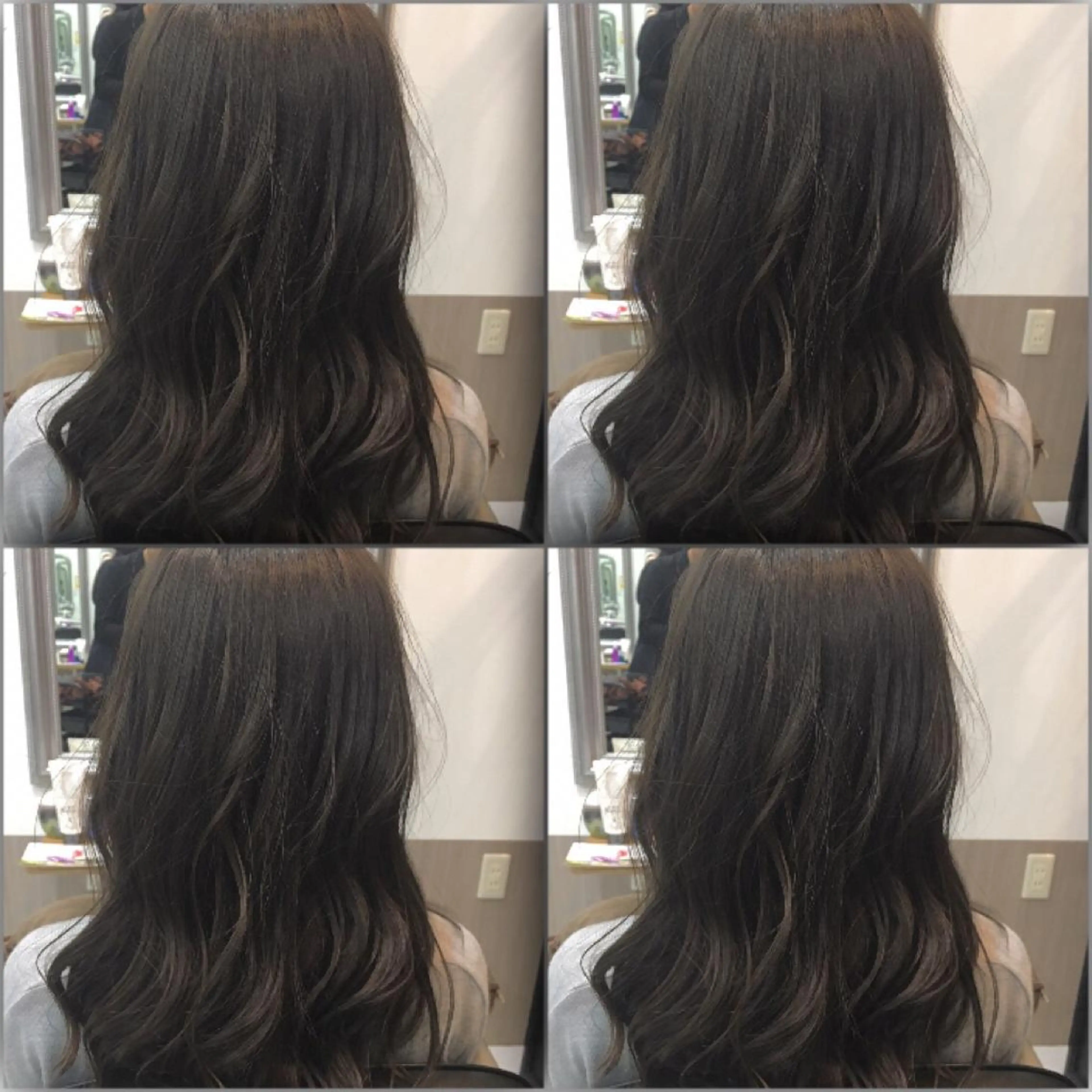 ミディアム カット ヘアカラー トリートメント トップスタイリスト 江口 稜亮のヘアスタイル