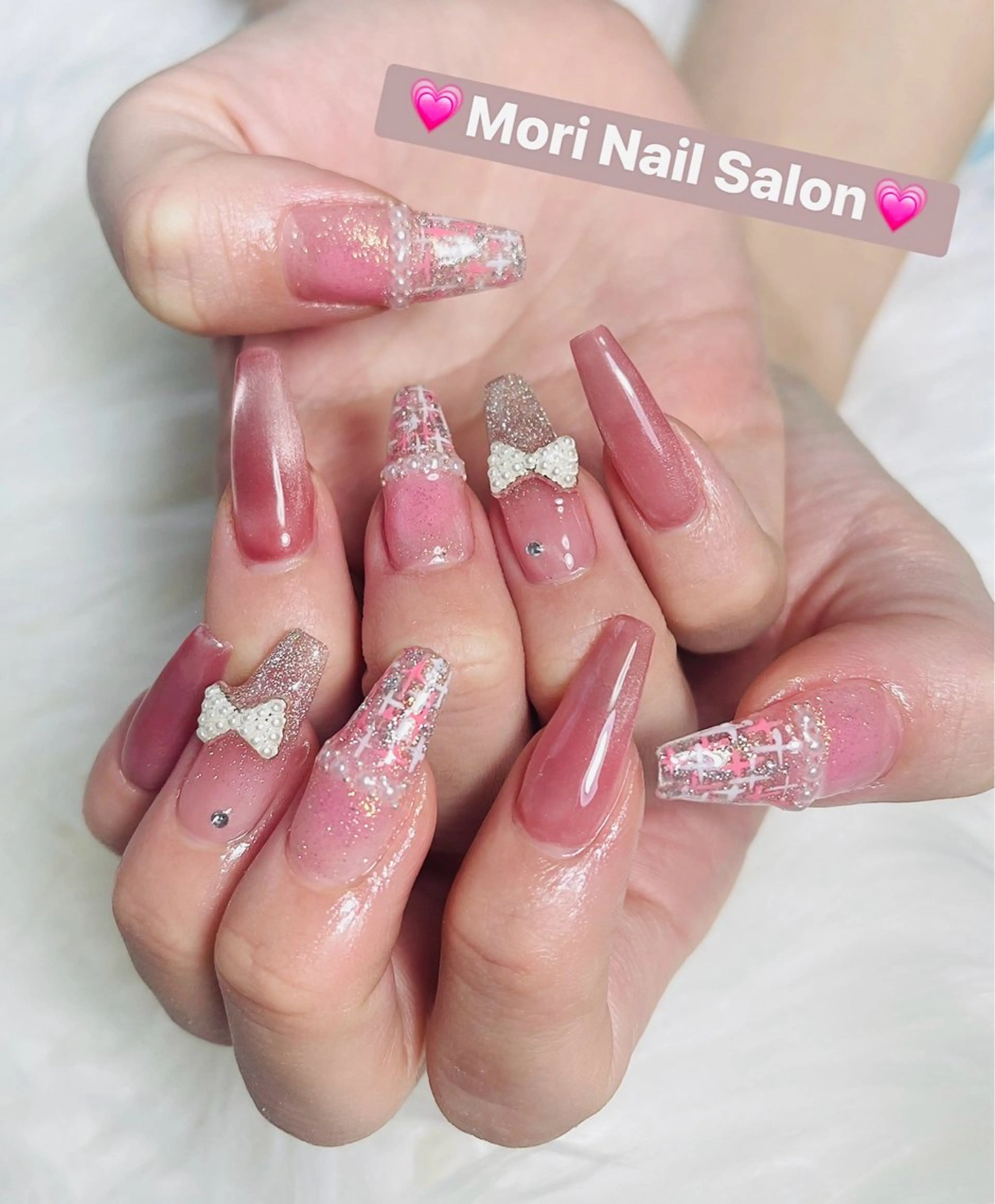 ネイル スカルプネイル MORI ネイル SALONのネイルデザイン