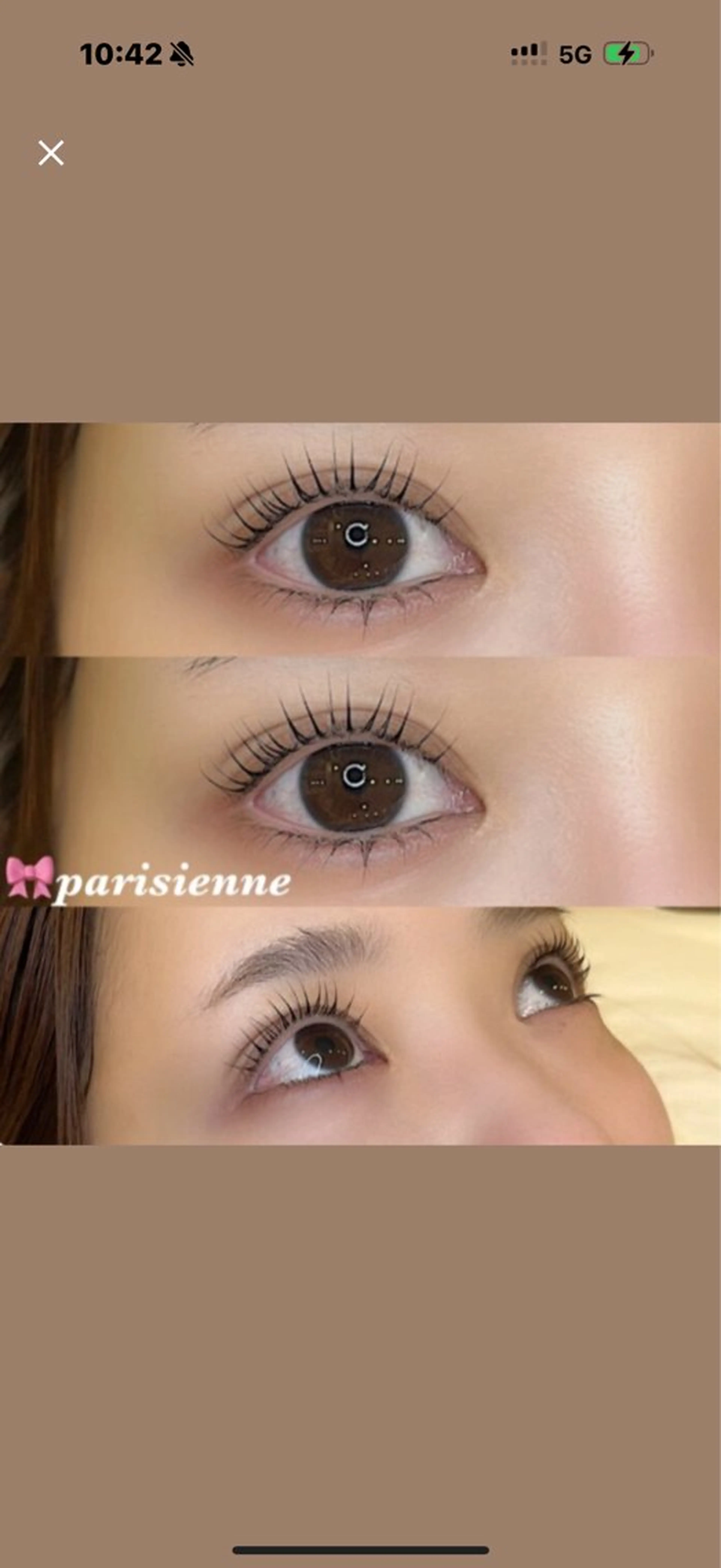 マツエク・マツパ YIN 🤍のマツエク・マツパデザイン