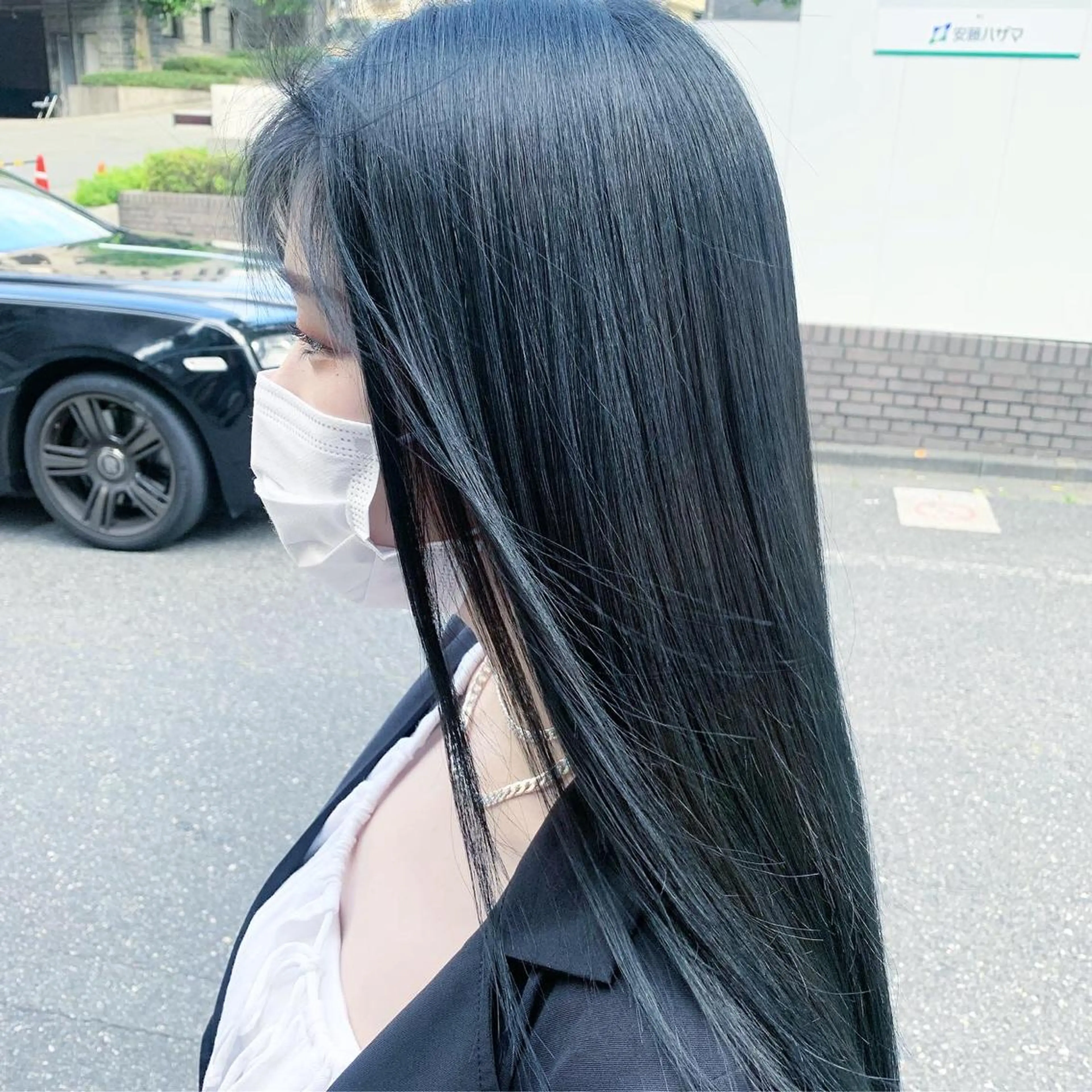 ロング カラー パーマ ヘアアレンジ 髪質改善/縮毛矯正 艶カラー/珠聡のヘアスタイル