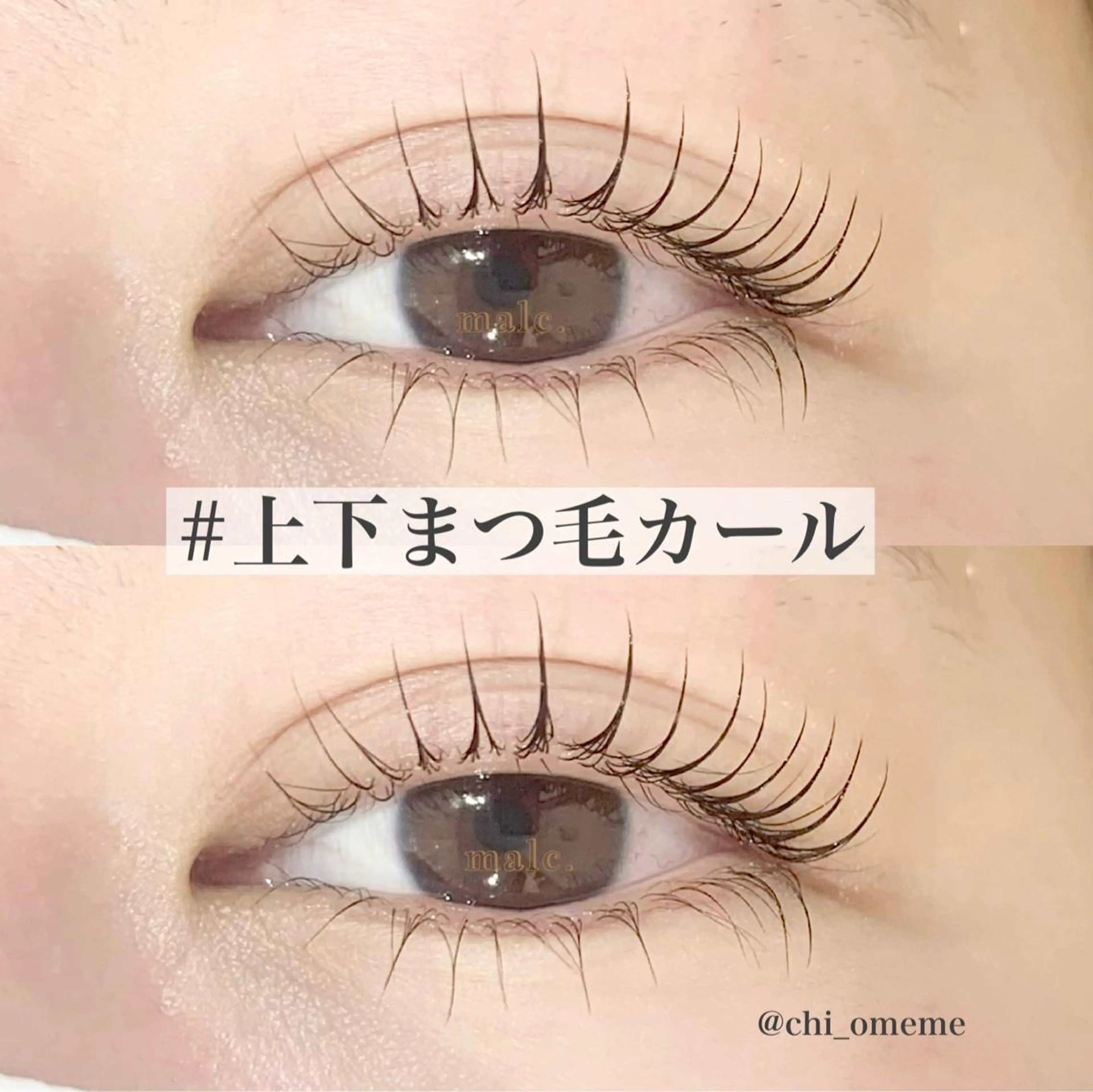 マツエク・マツパ ｍａｌｃ．所属・大阪/天王寺/寺田町 /河堀口のマツエク・マツパデザイン