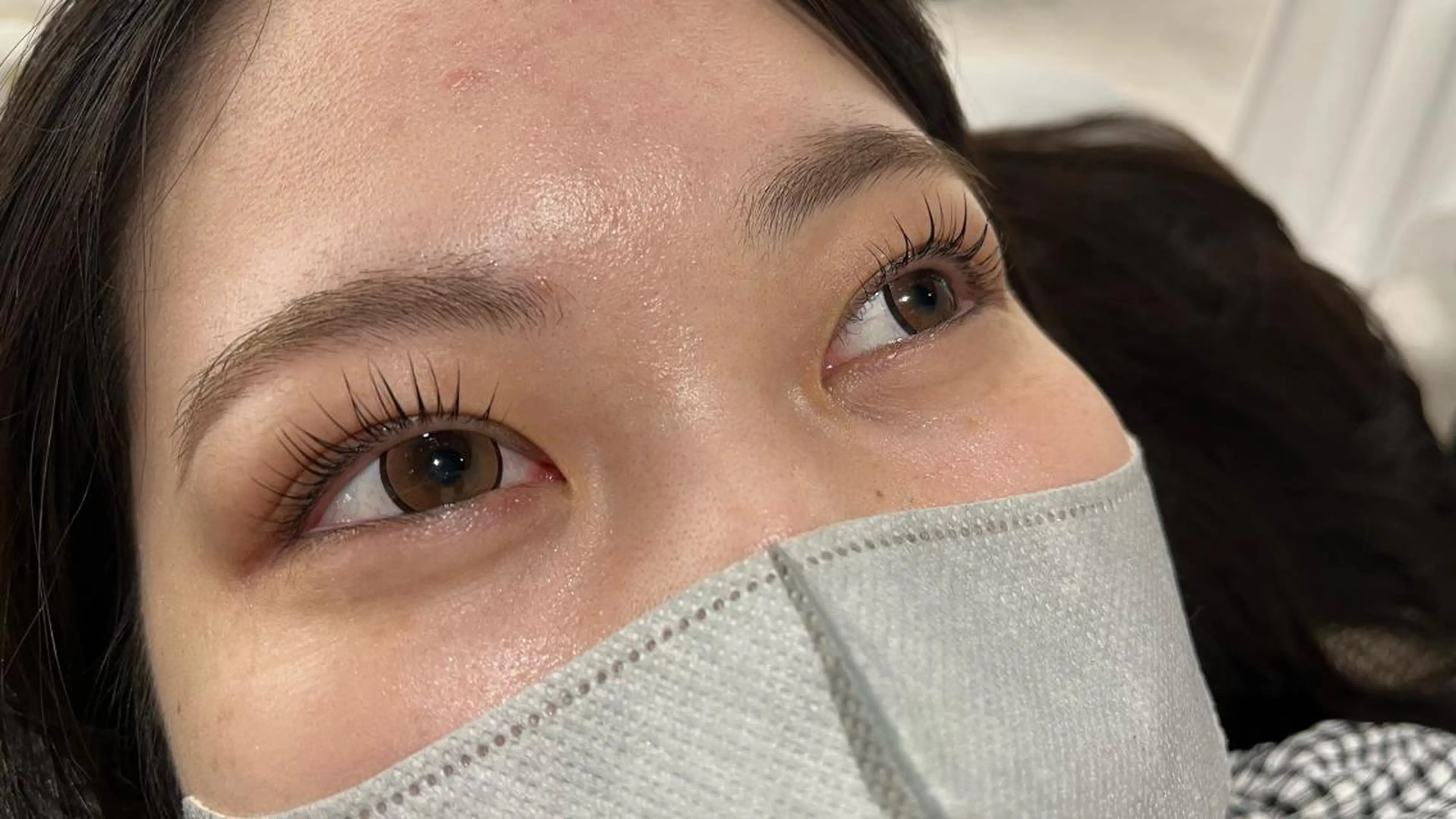 マツエク・マツパ パリジェンヌラッシュリフト mai🤍縮毛酸性ス トレート/アイリストのヘアスタイル