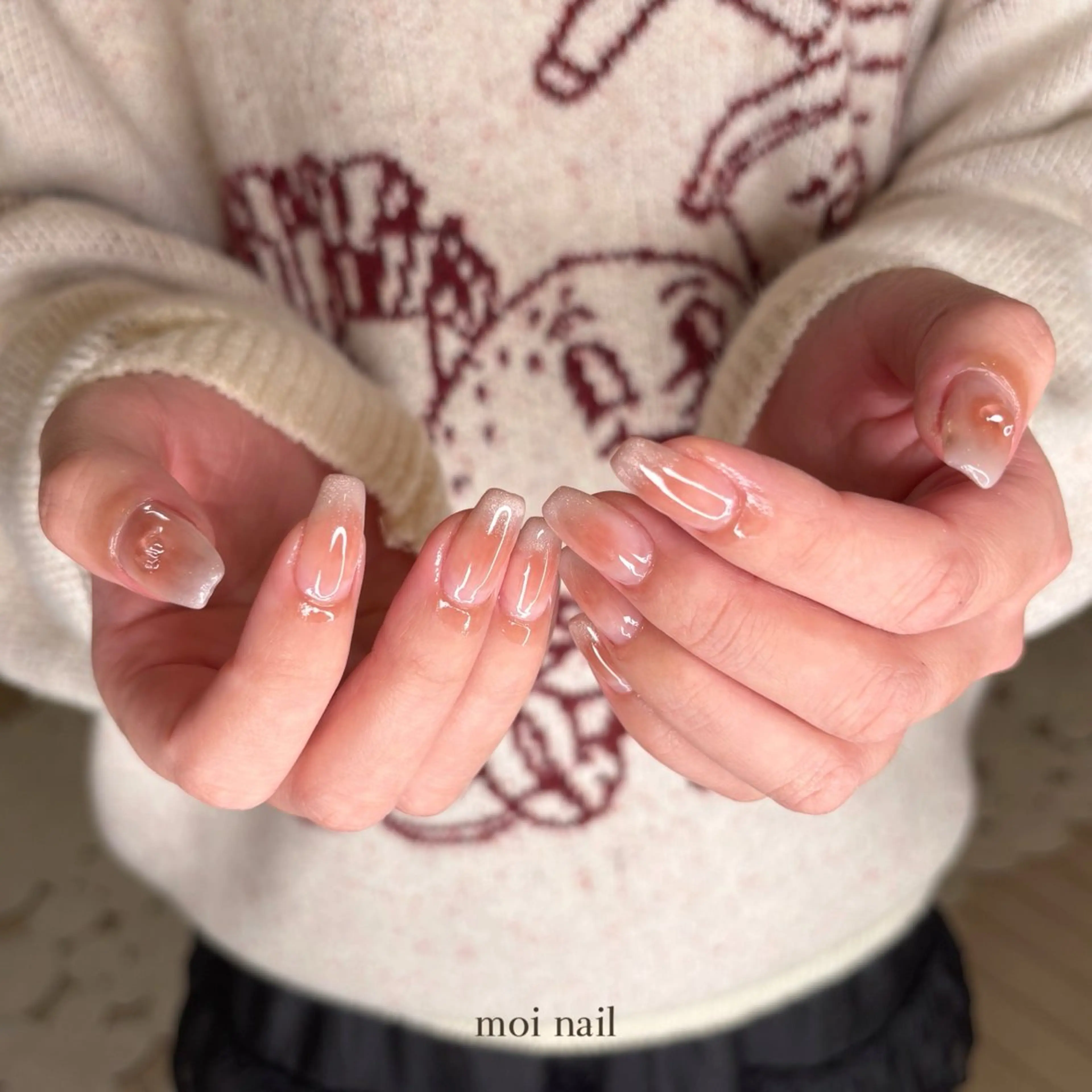 ネイル ハンドネイル moi nail ˙⋆.˚のネイルデザイン