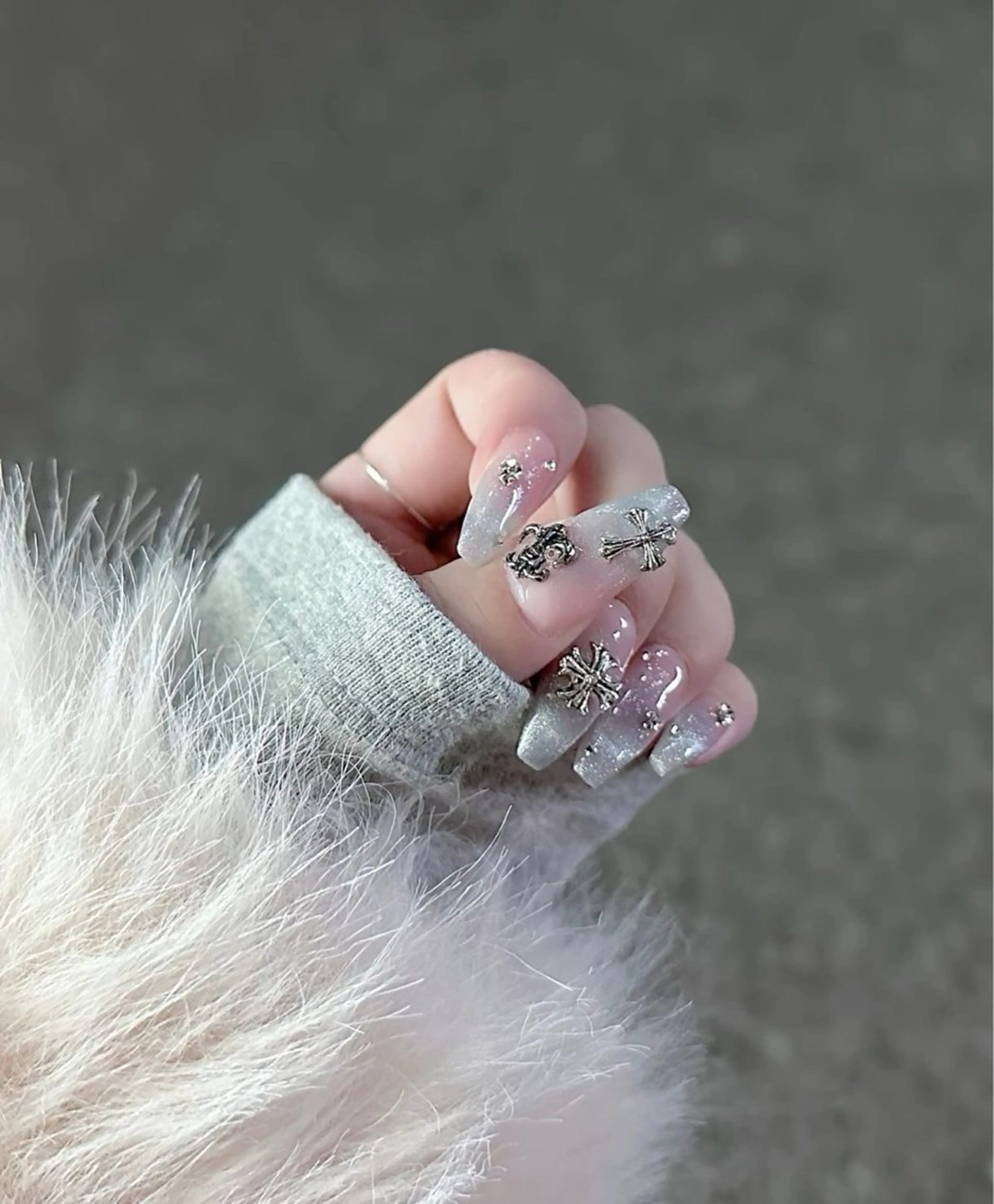 カラー グラデーションカラー ハンドネイル AIN Nailのネイルデザイン