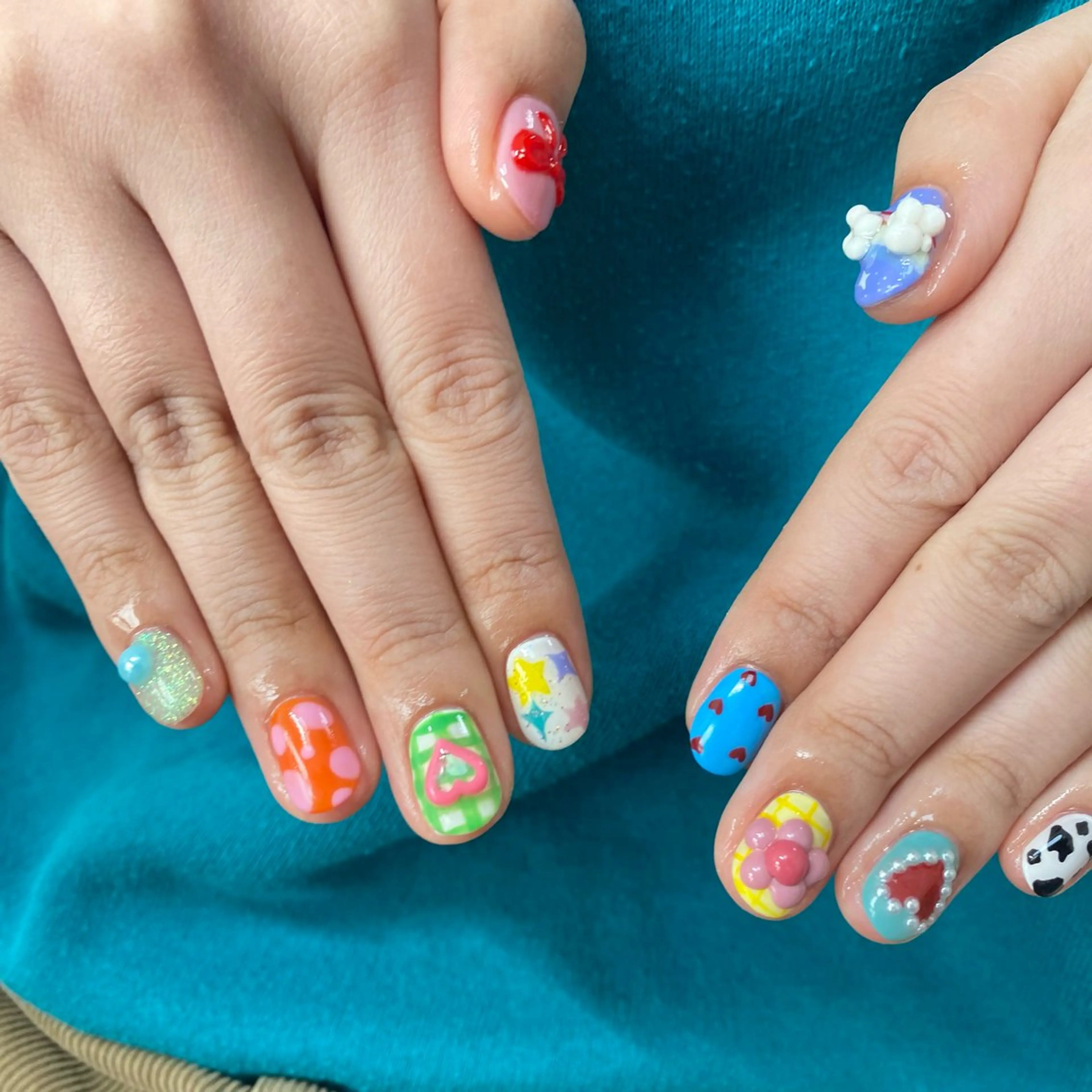 ネイル I P'ink nail salon所属・I pinknail 韓国風·持ち込み専門のネイルデザイン