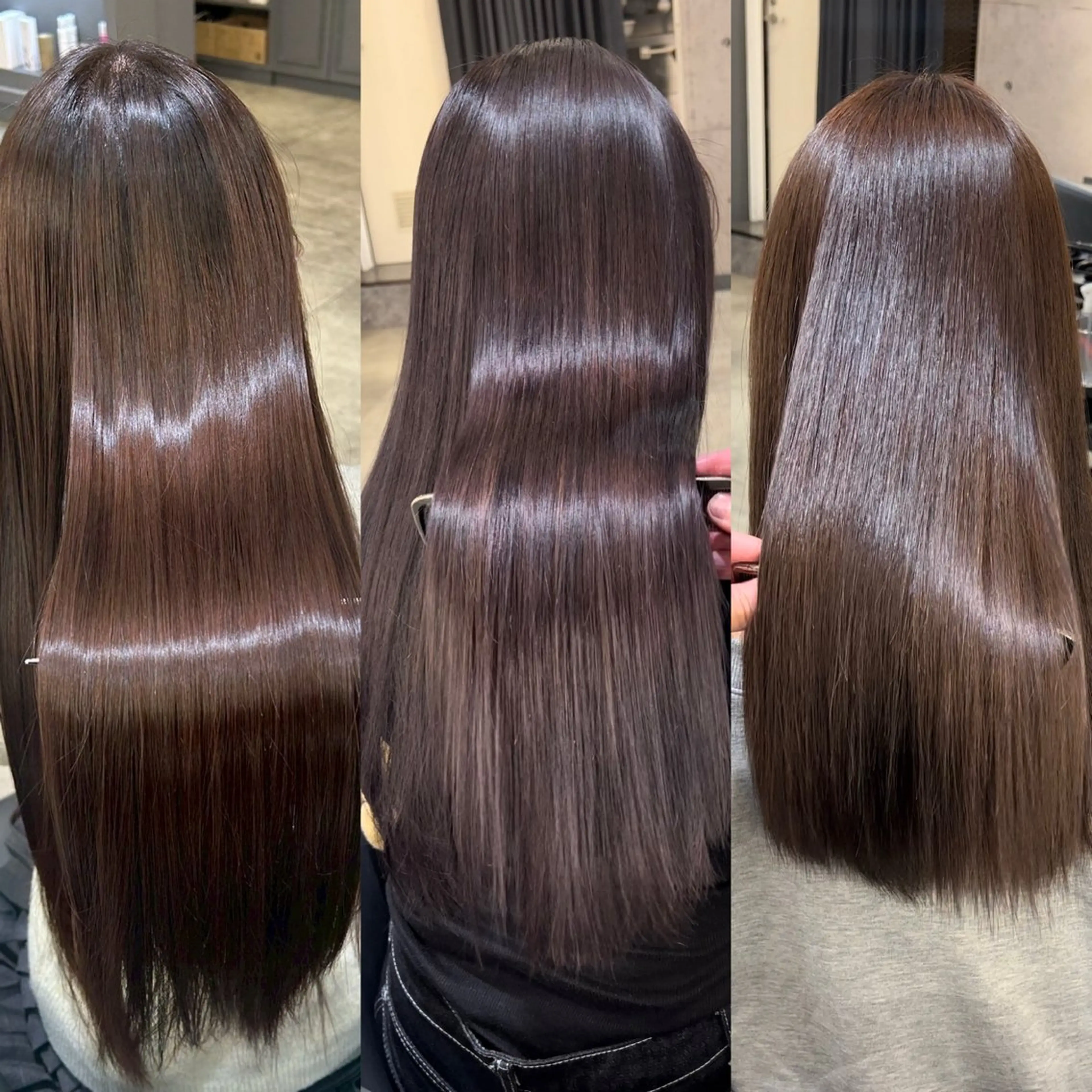 ロング 髪質改善 Noe心斎橋店のヘアスタイル