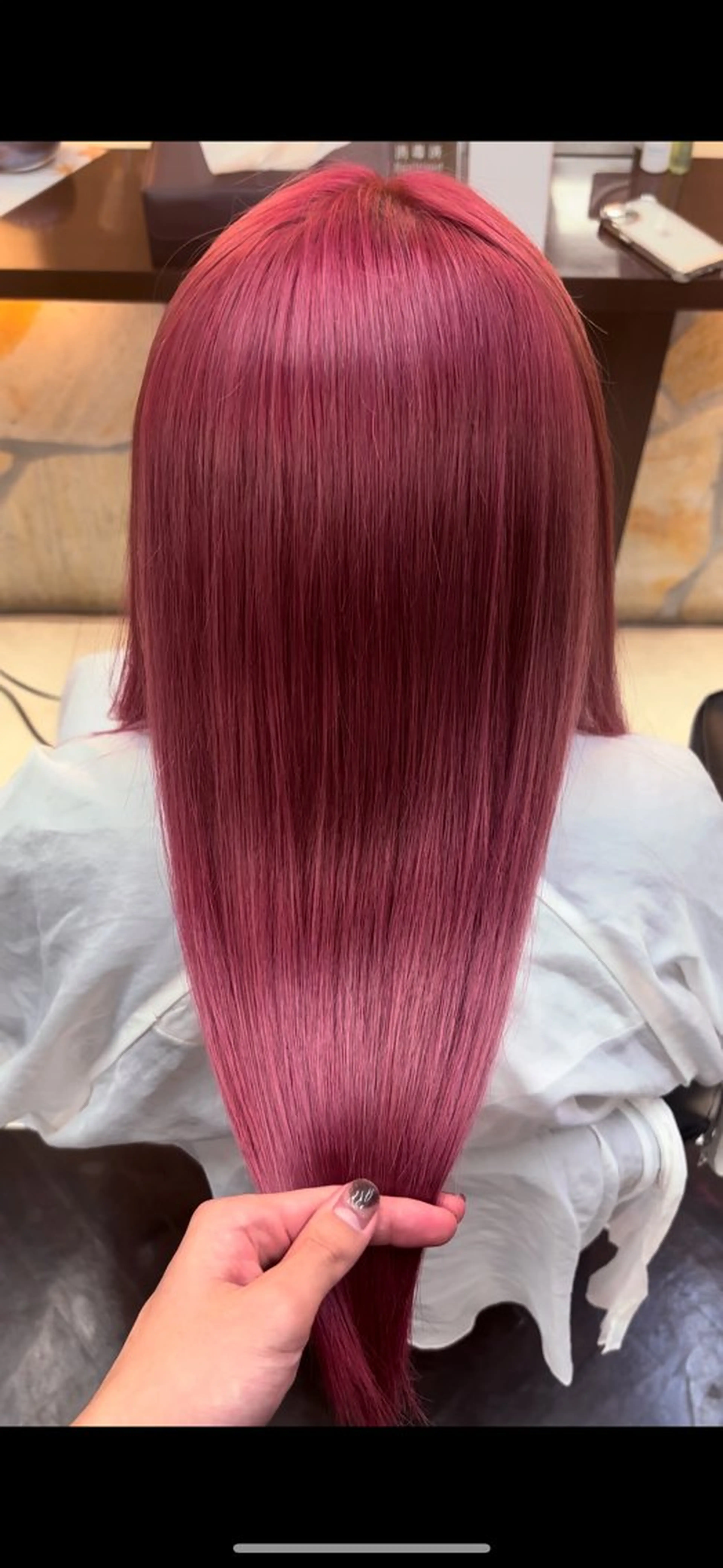 ロング カラー 上野 瑞貴のヘアスタイル