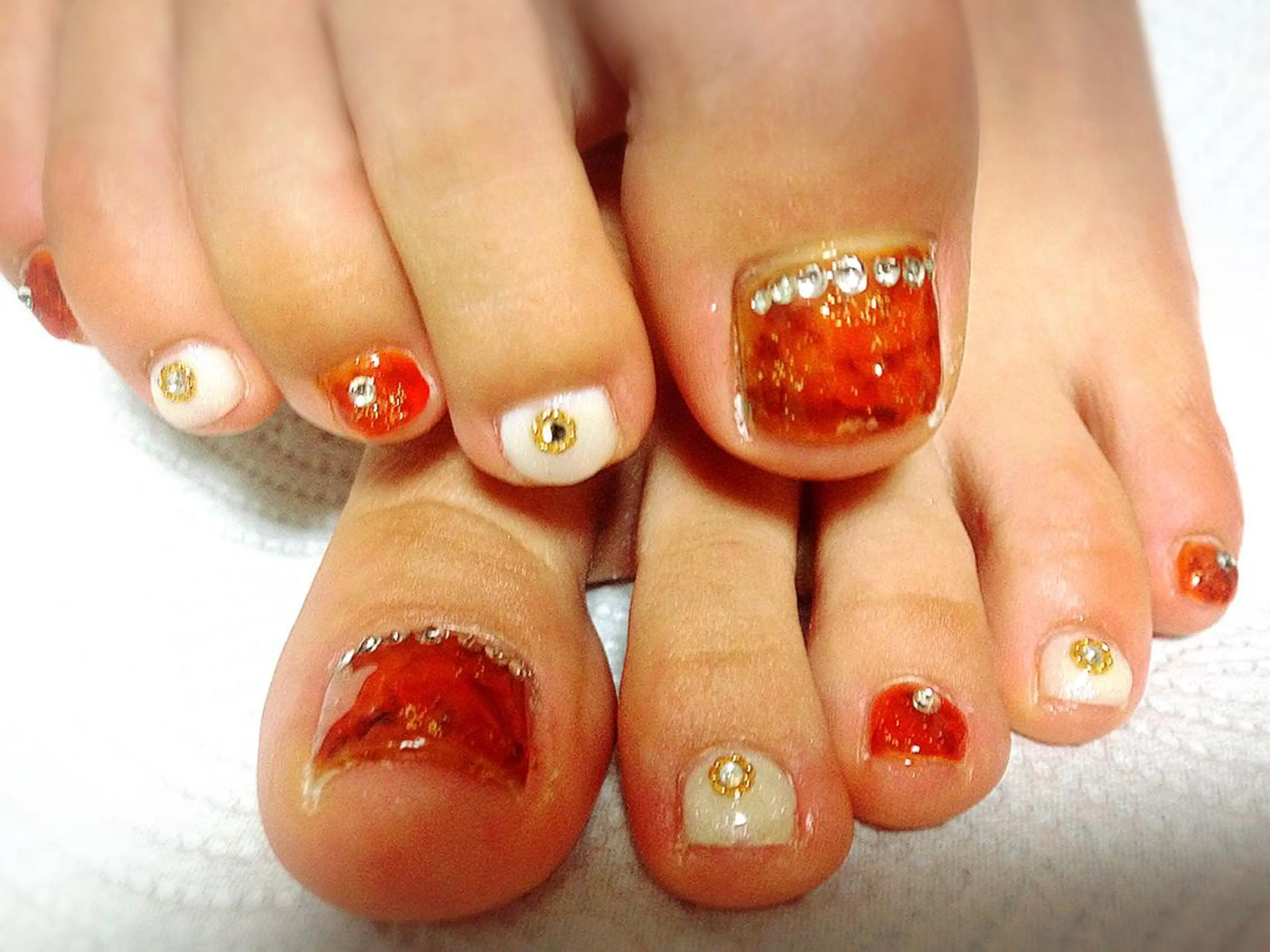 ネイル フットネイル ジェルネイル リラネイル所属・福田 美代子のネイルデザイン