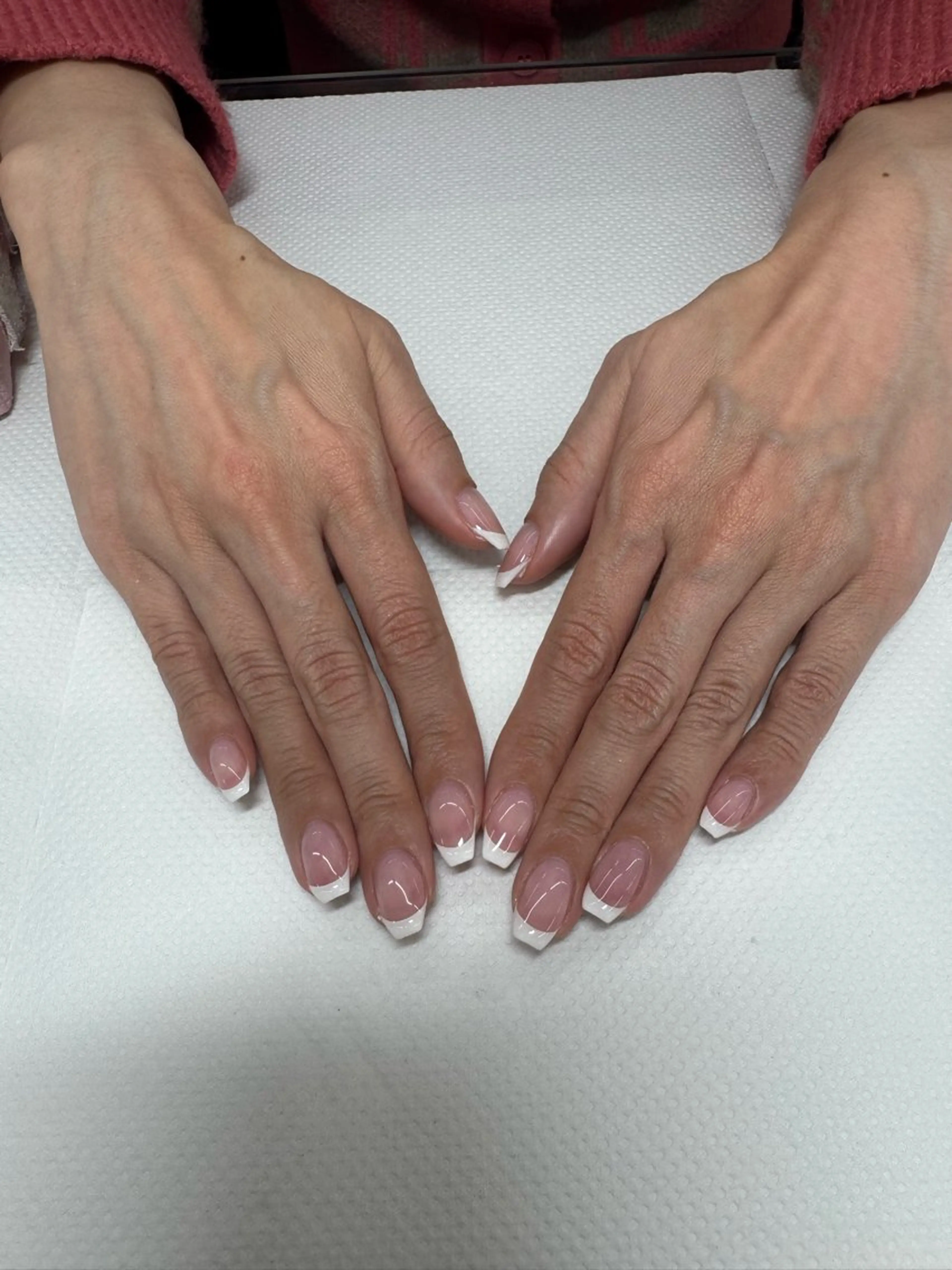 ネイル フレンチネイル ハンドネイル 【MAXKELLY】 Shiotaのネイルデザイン