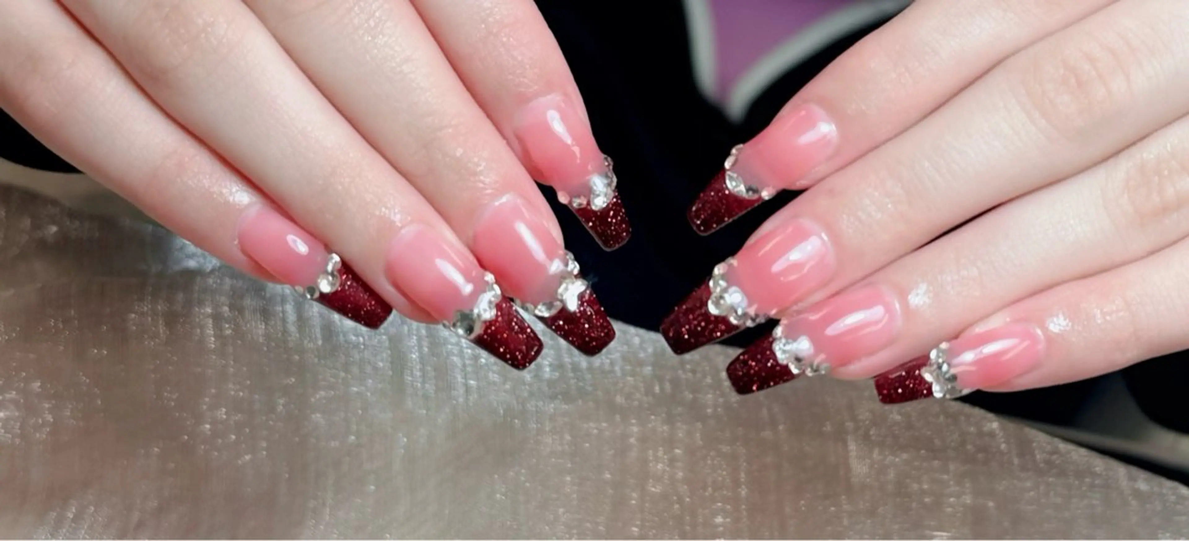 ネイル アートネイル フレンチネイル ジェルネイル 韓国ネイル マグネットネイル Lenie Shinokuboのネイルデザイン