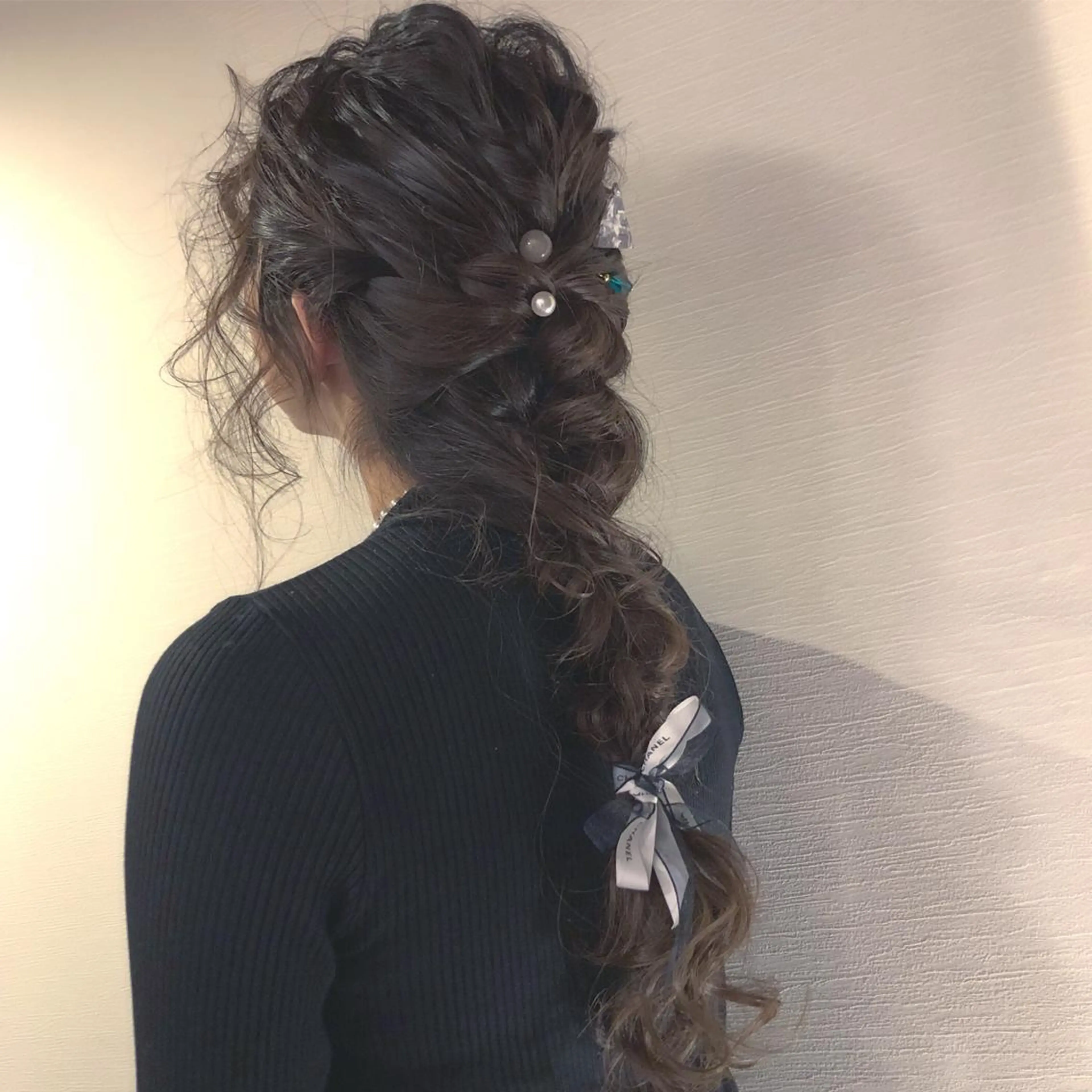 ロング ヘアアレンジ ORIKA 美容室のヘアスタイル