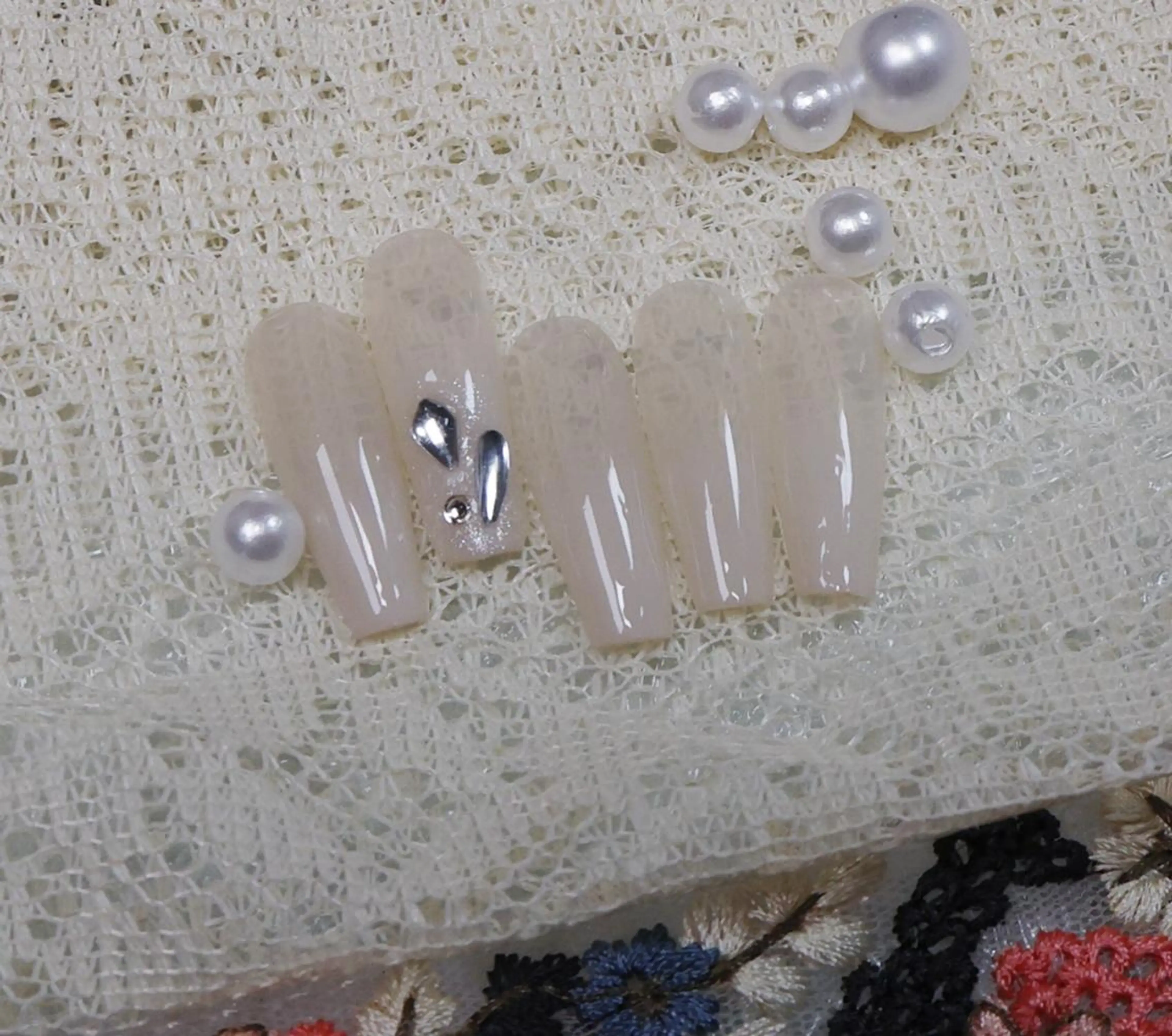 ネイル ハロウィン ロングネイル マグネットネイル スカルプネイル ネイルチップ ハンドネイル Mss えりのネイルデザイン