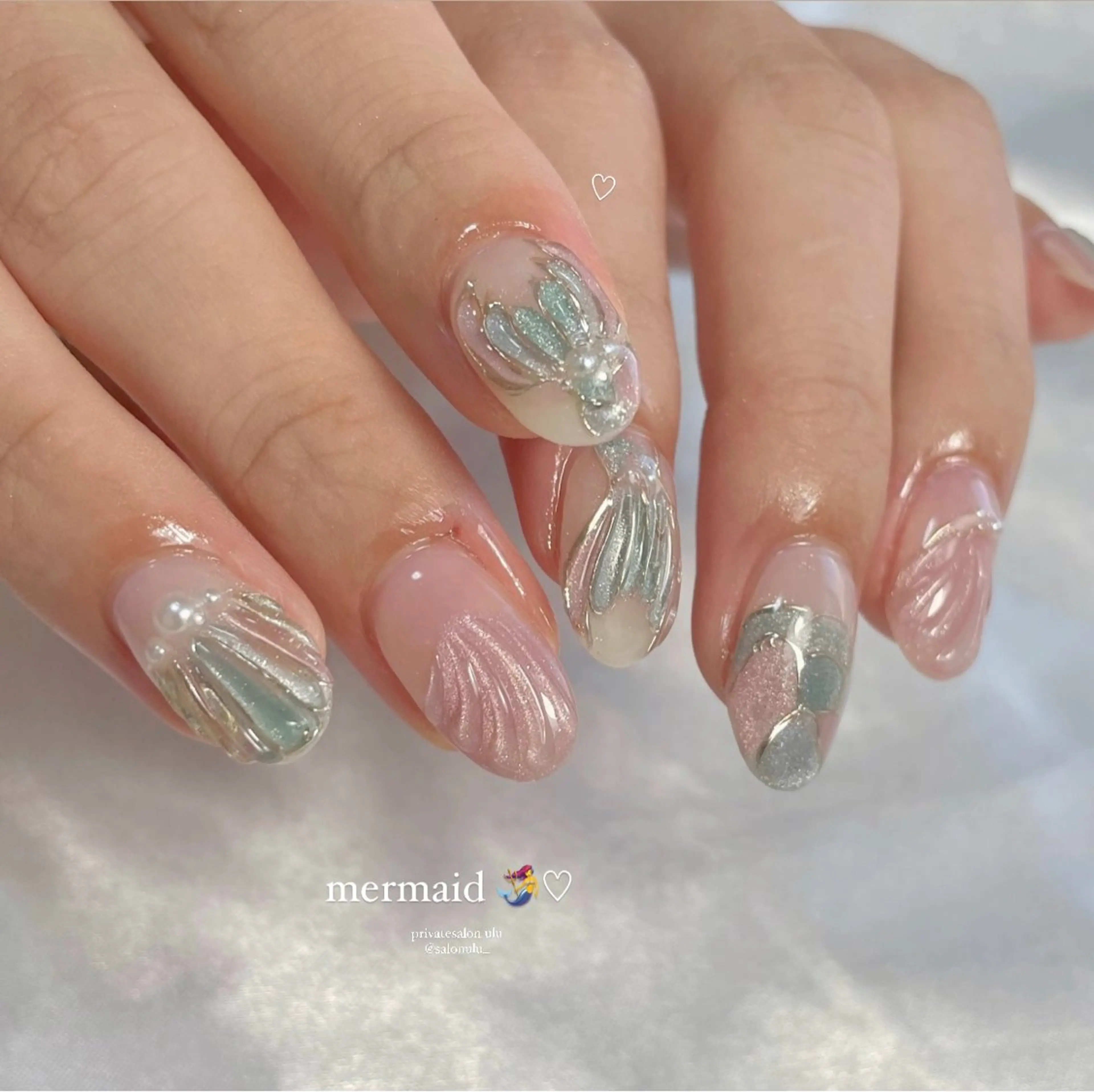 ネイル ハンドネイル private salon uluのネイルデザイン