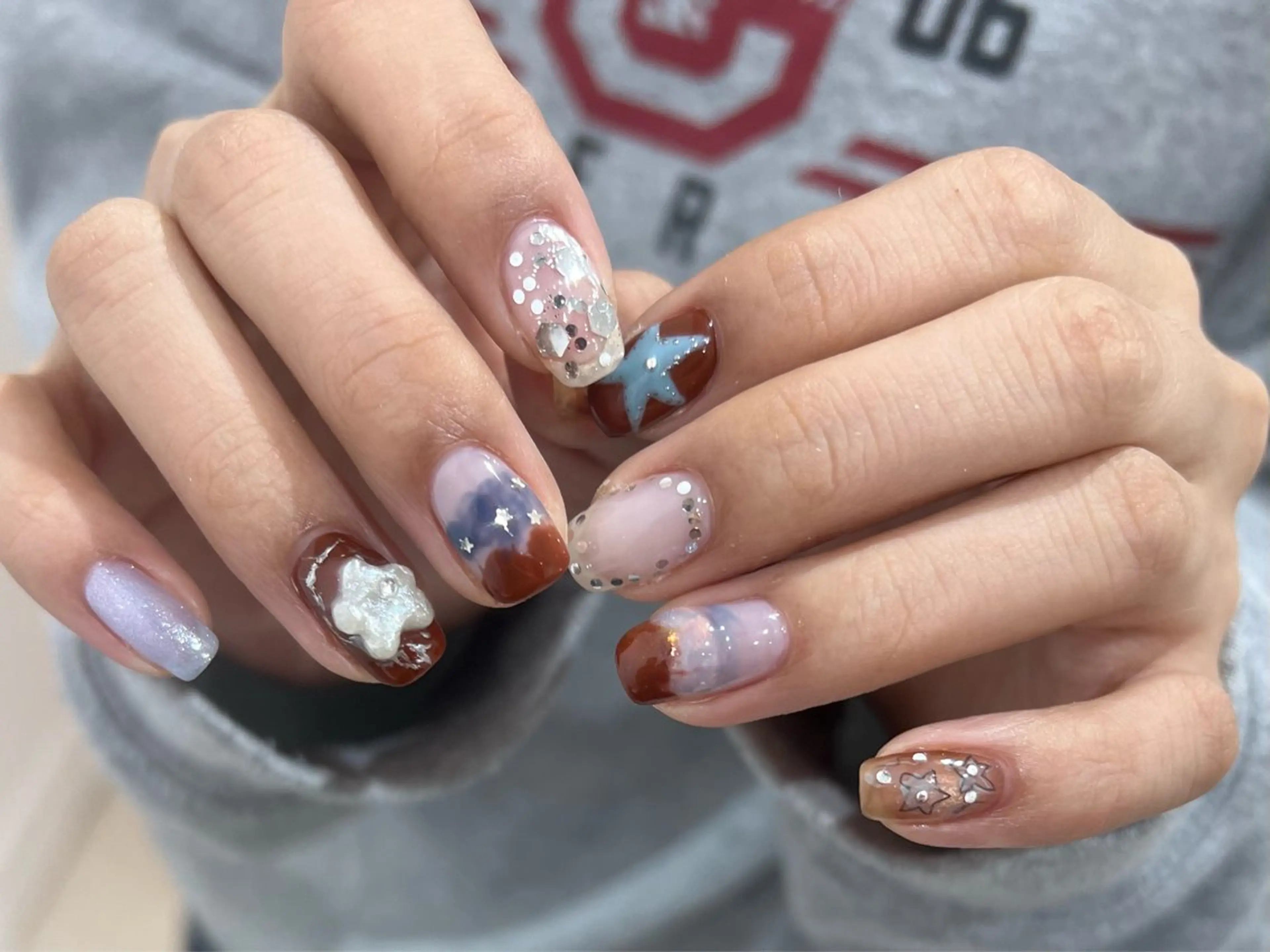 【オフなしハンド🖐🏾】お持ち込み二ュアンスDesign ~🫧ご希望のデザインをメッセージにお願いしますの写真