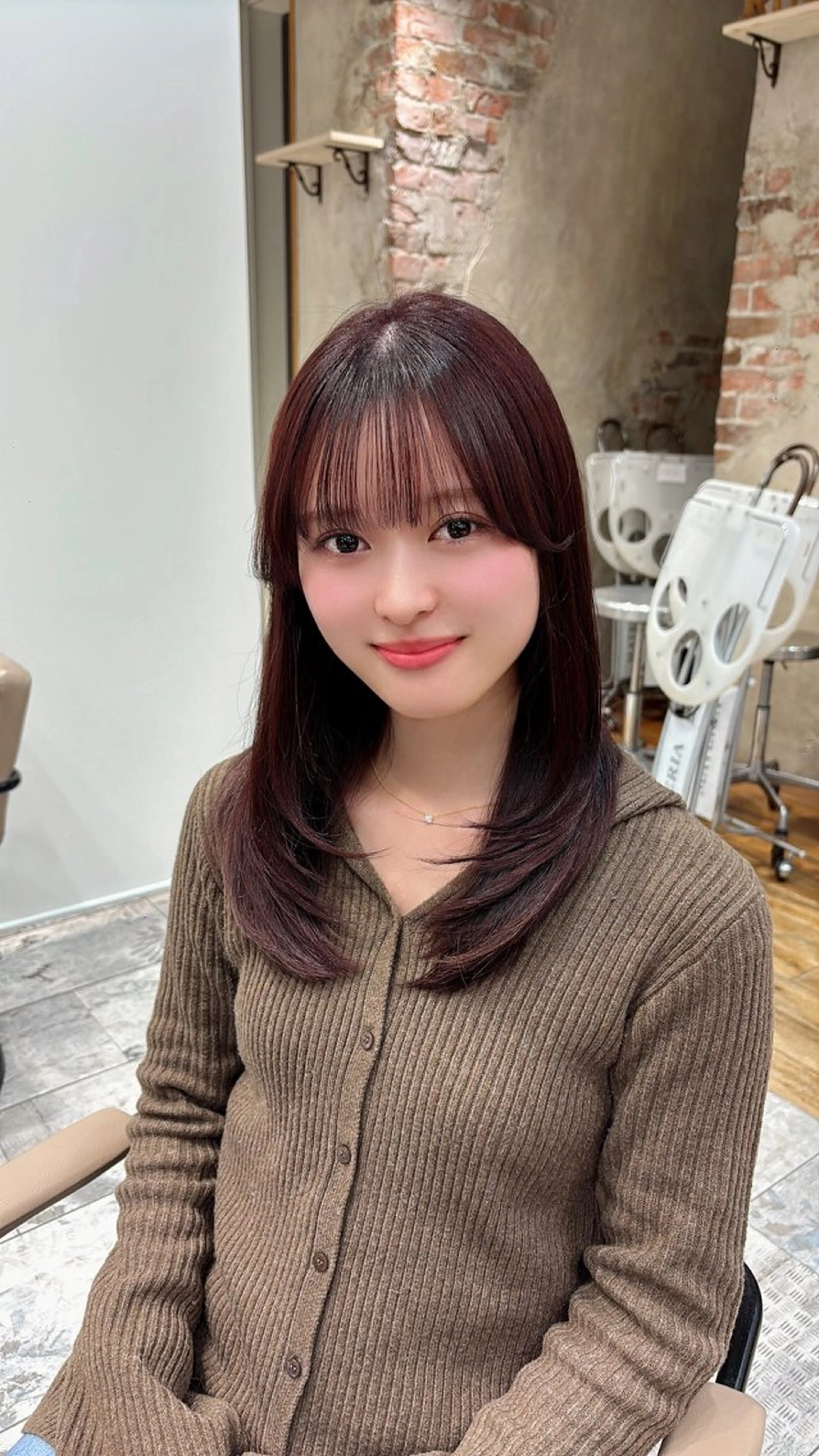 セミロング 新宿/レイヤー/ amu🫧のヘアスタイル