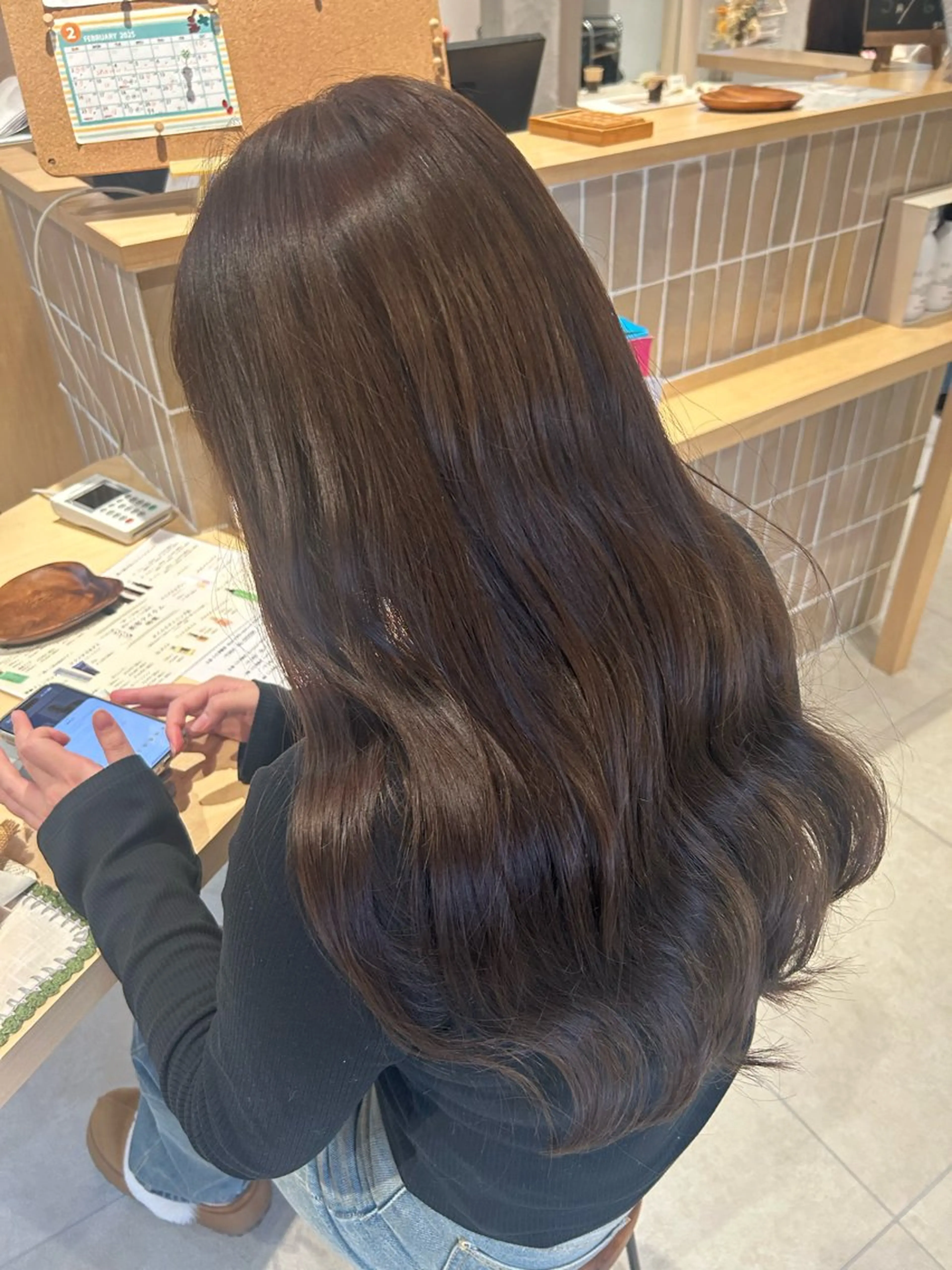 🤍ミニモ平日限定🤍カラー(ワンカラーのみ)＋トリートメント⚠︎︎既存顧客様はクーポン使用不可⚠︎︎の写真