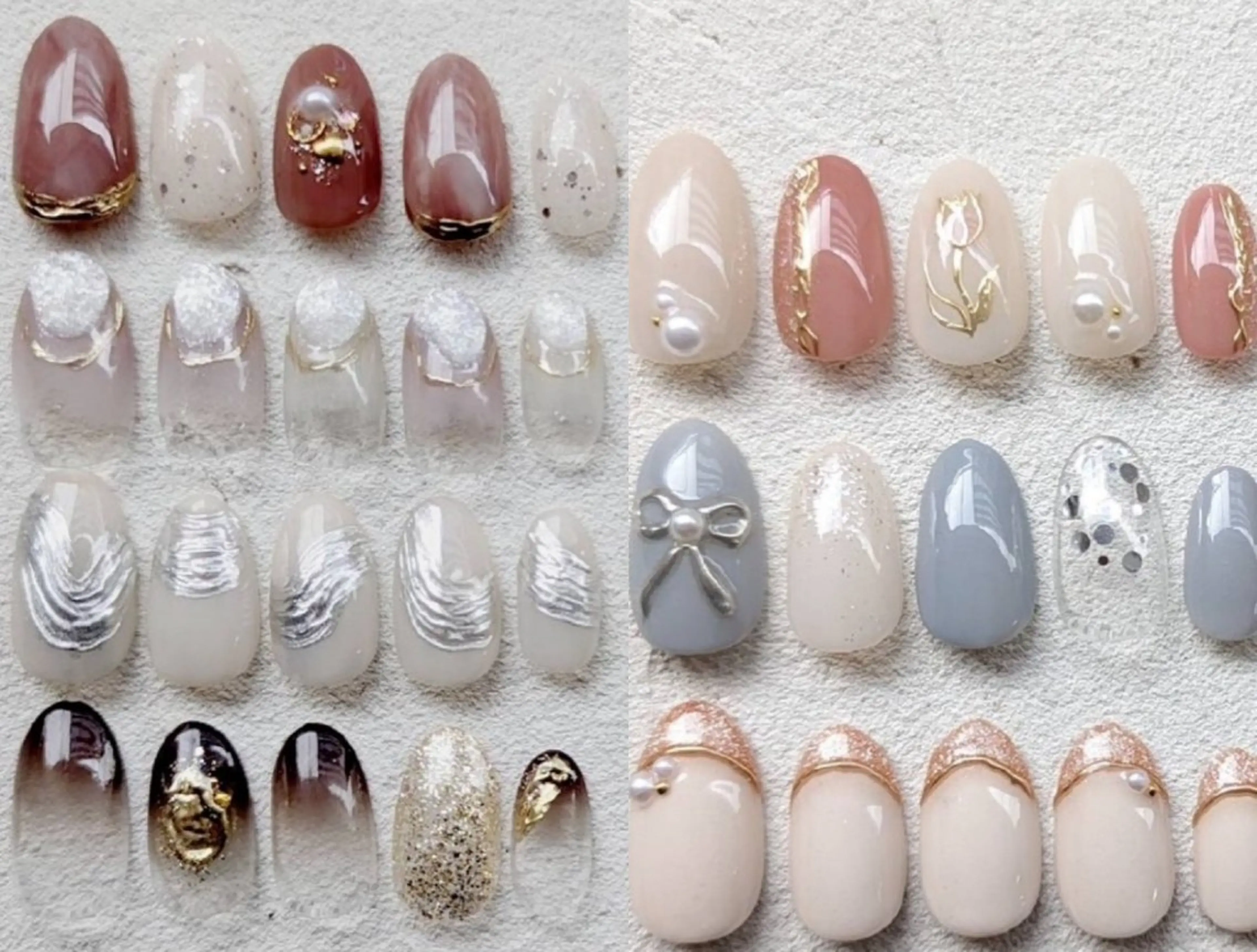 ネイル ガーリー Bianca八王子 まえさだのネイルデザイン