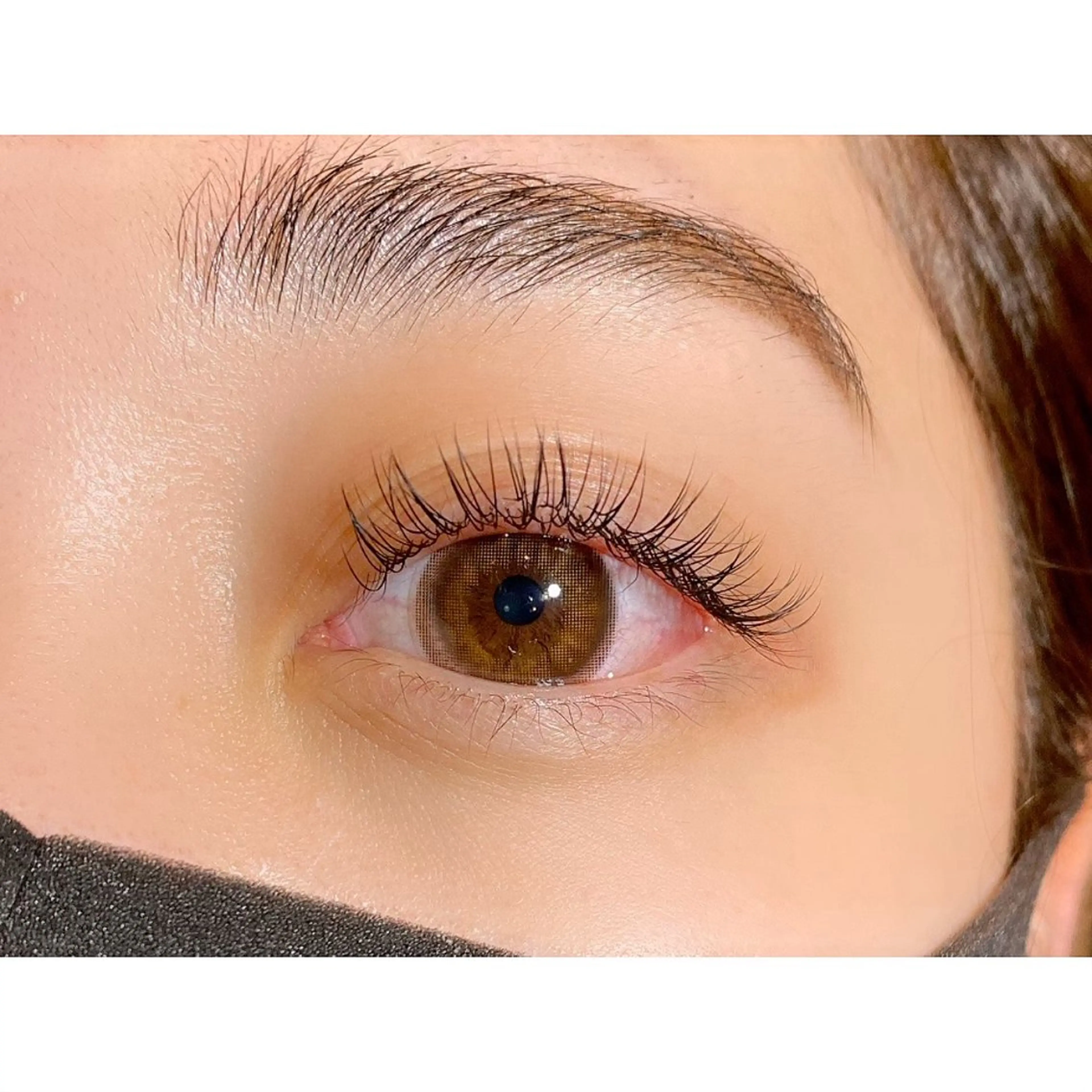 マツエク・マツパ フラットラッシュ from nail所属・フロムネイル airiのマツエク・マツパデザイン