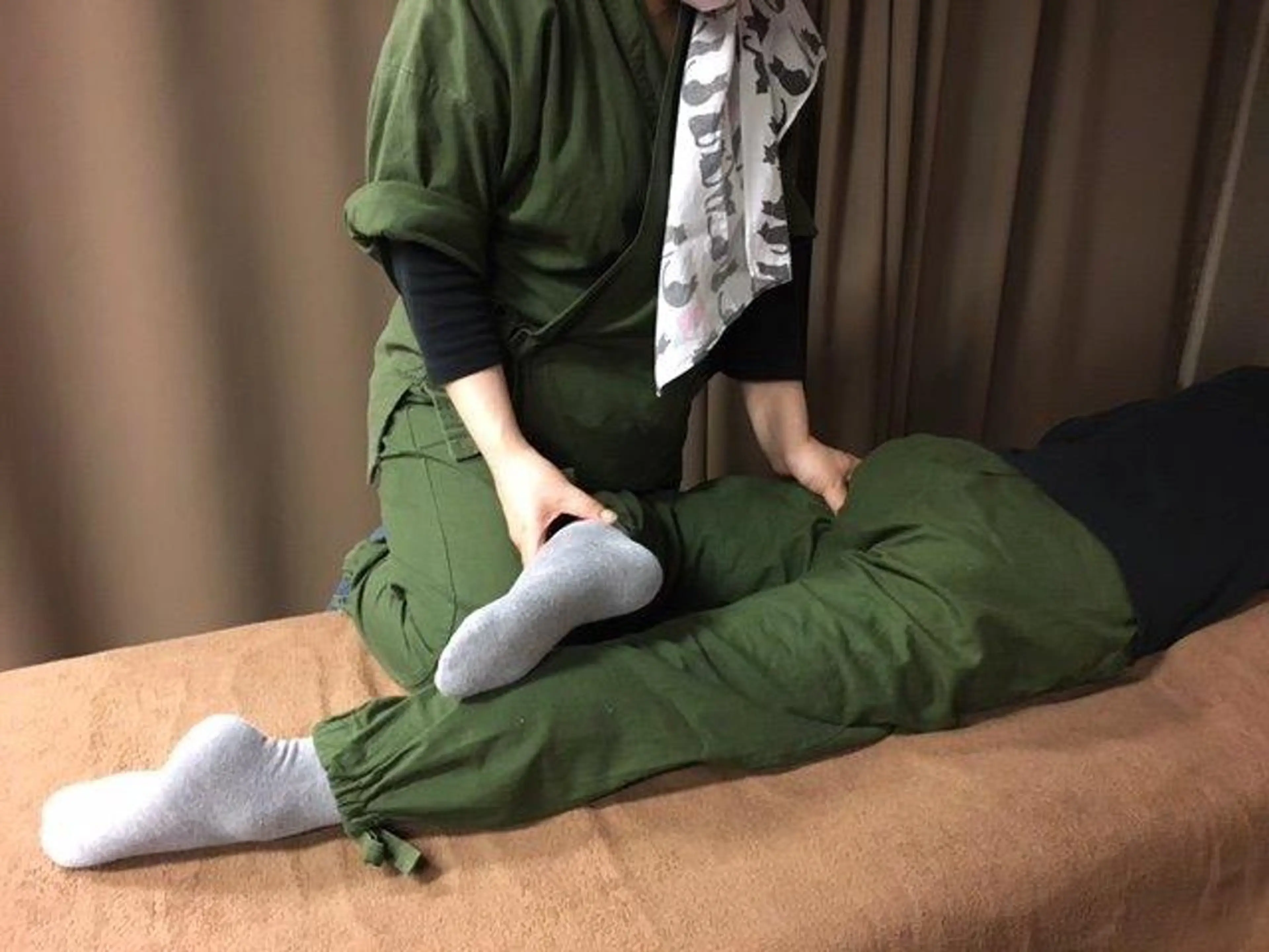 ボディケア60分＋頭顔ツボ30分の写真