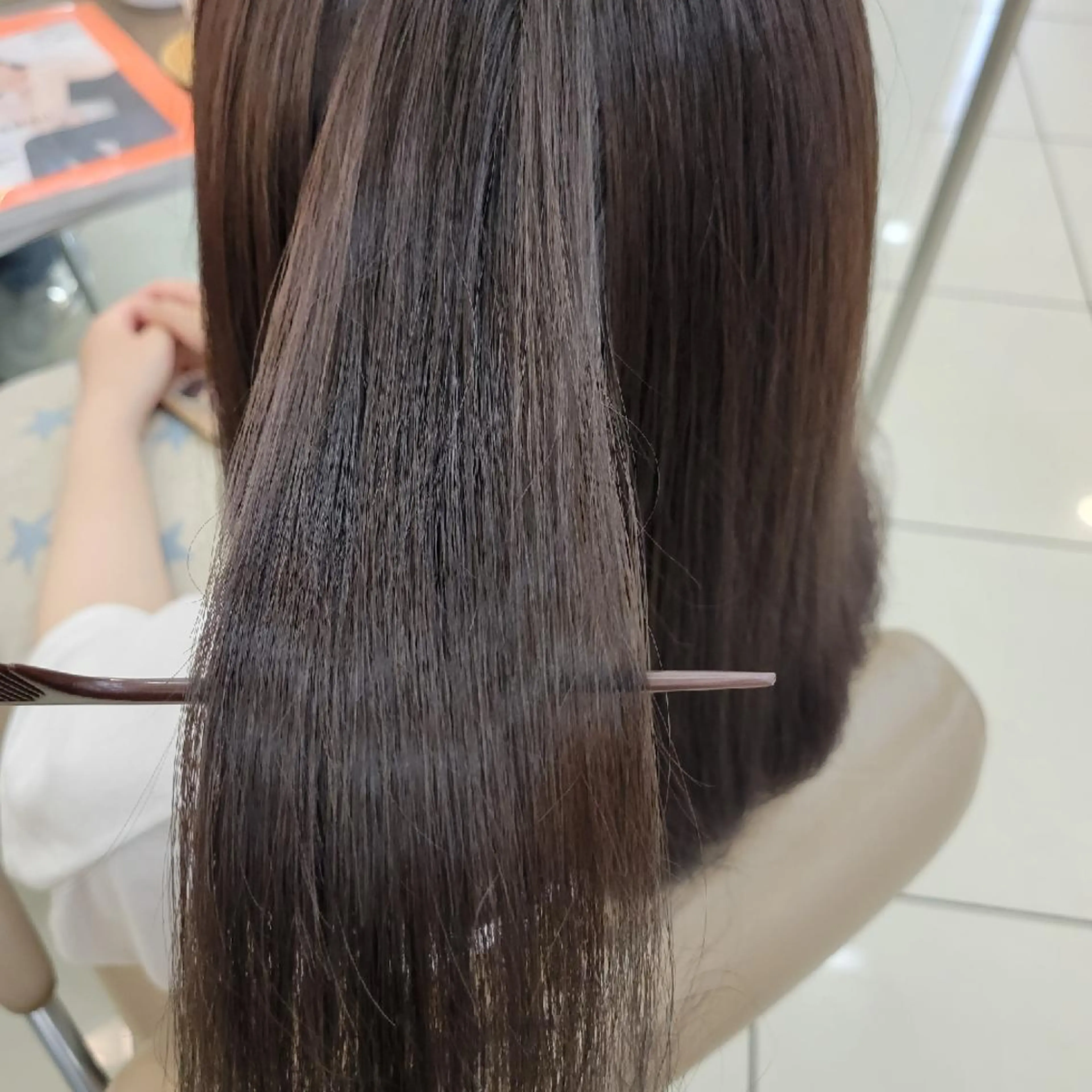 ロング カラー 羽エクステ🩷 🤍まき🤍のヘアスタイル