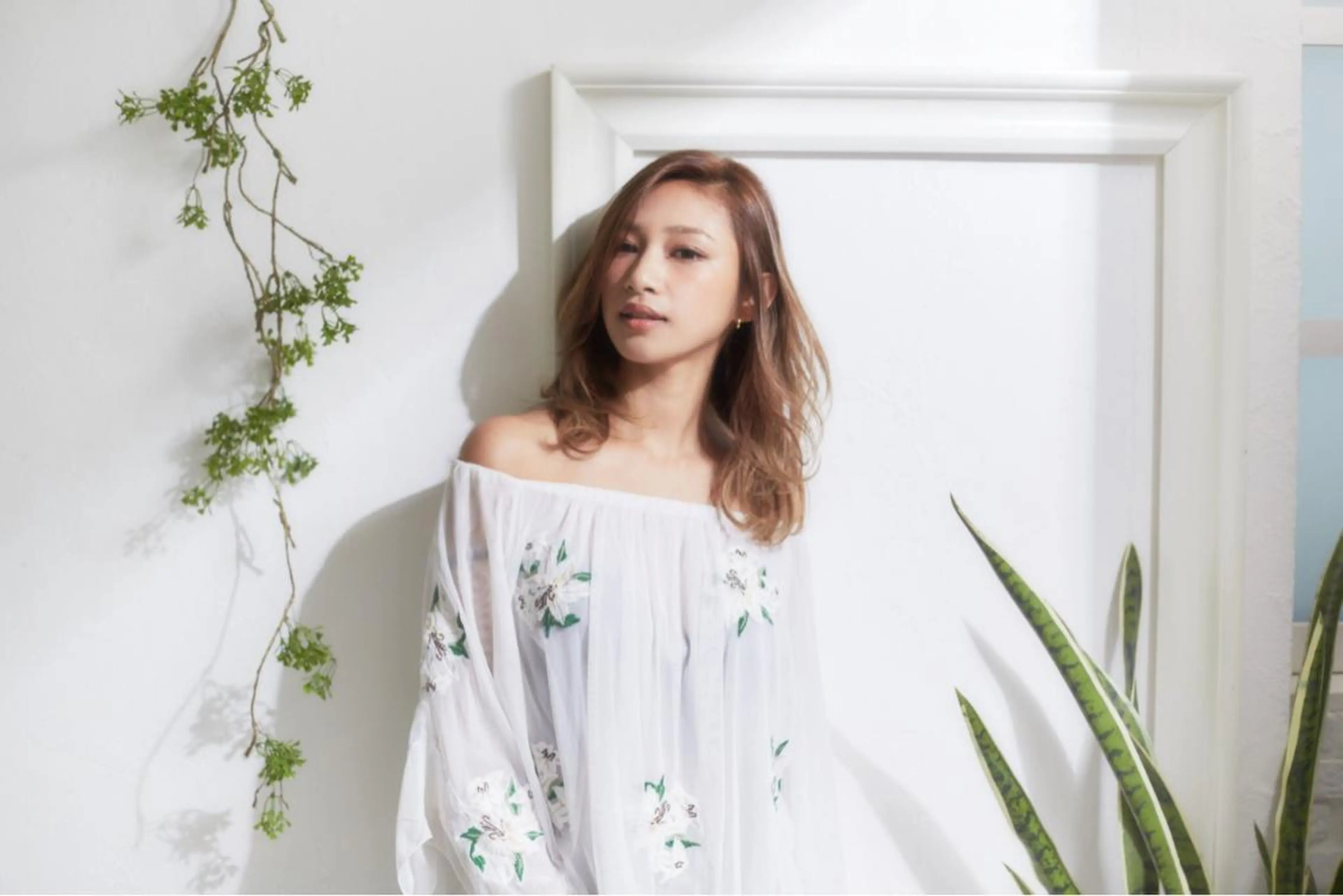 ミディアム パーマ THE DAY所属・AKI HASHIMOTOのヘアスタイル