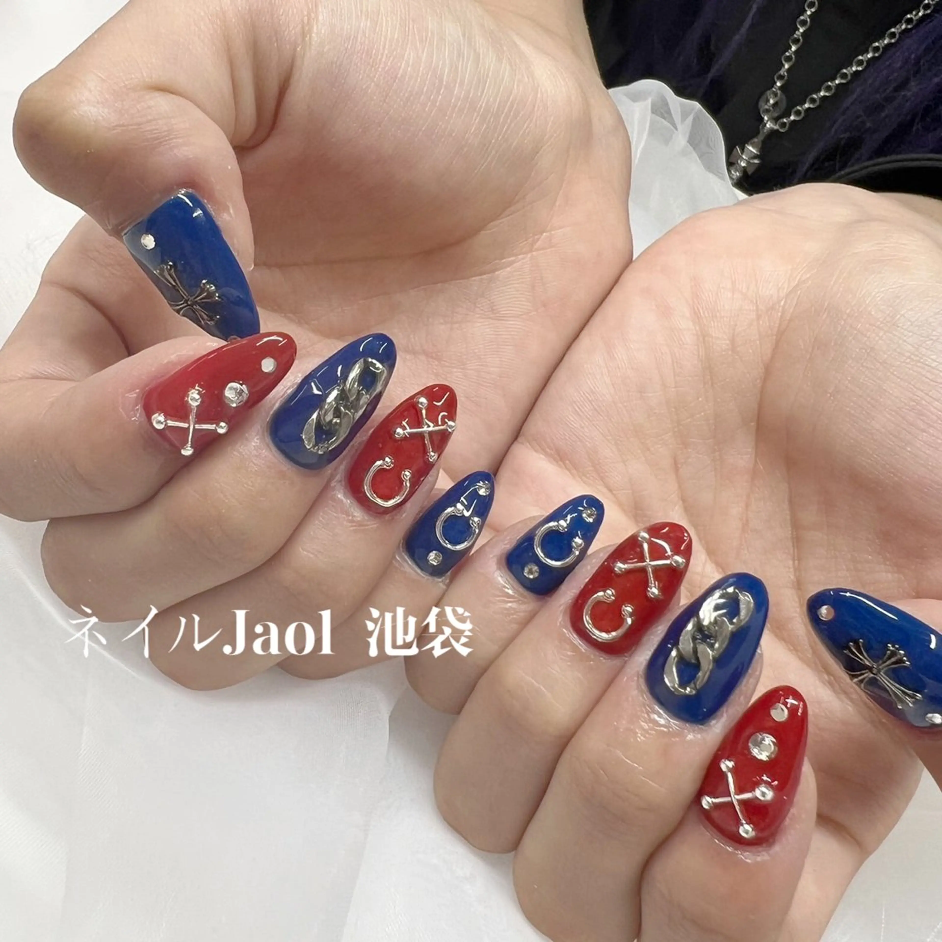 ミディアム ハンドネイル nail jaol池袋店所属・ネイルJaol 池袋のネイルデザイン