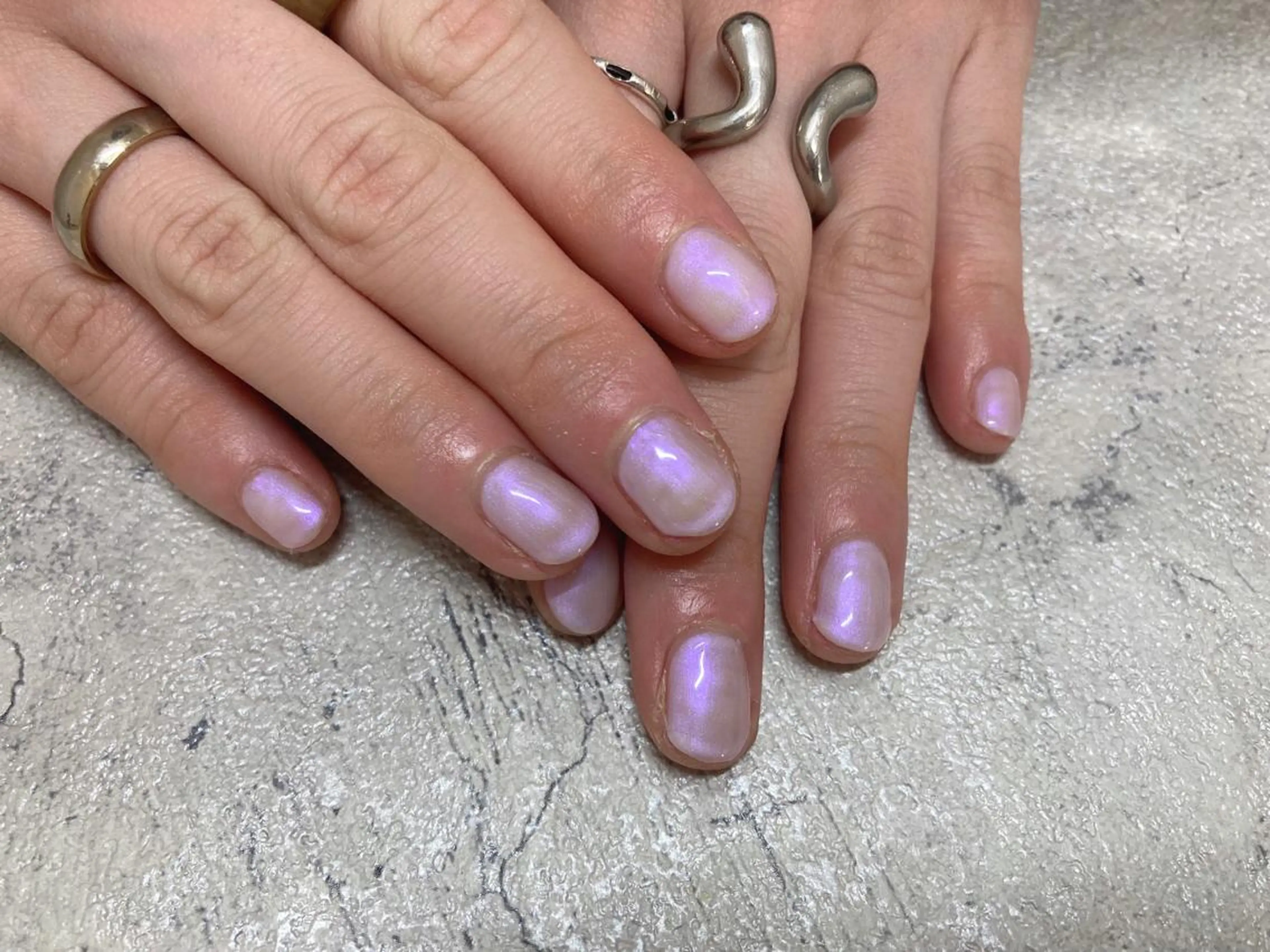 ネイル オーロラネイル フットネイル ジェルネイル 韓国ネイル マグネットネイル Mogu nail 二子玉川のネイルデザイン