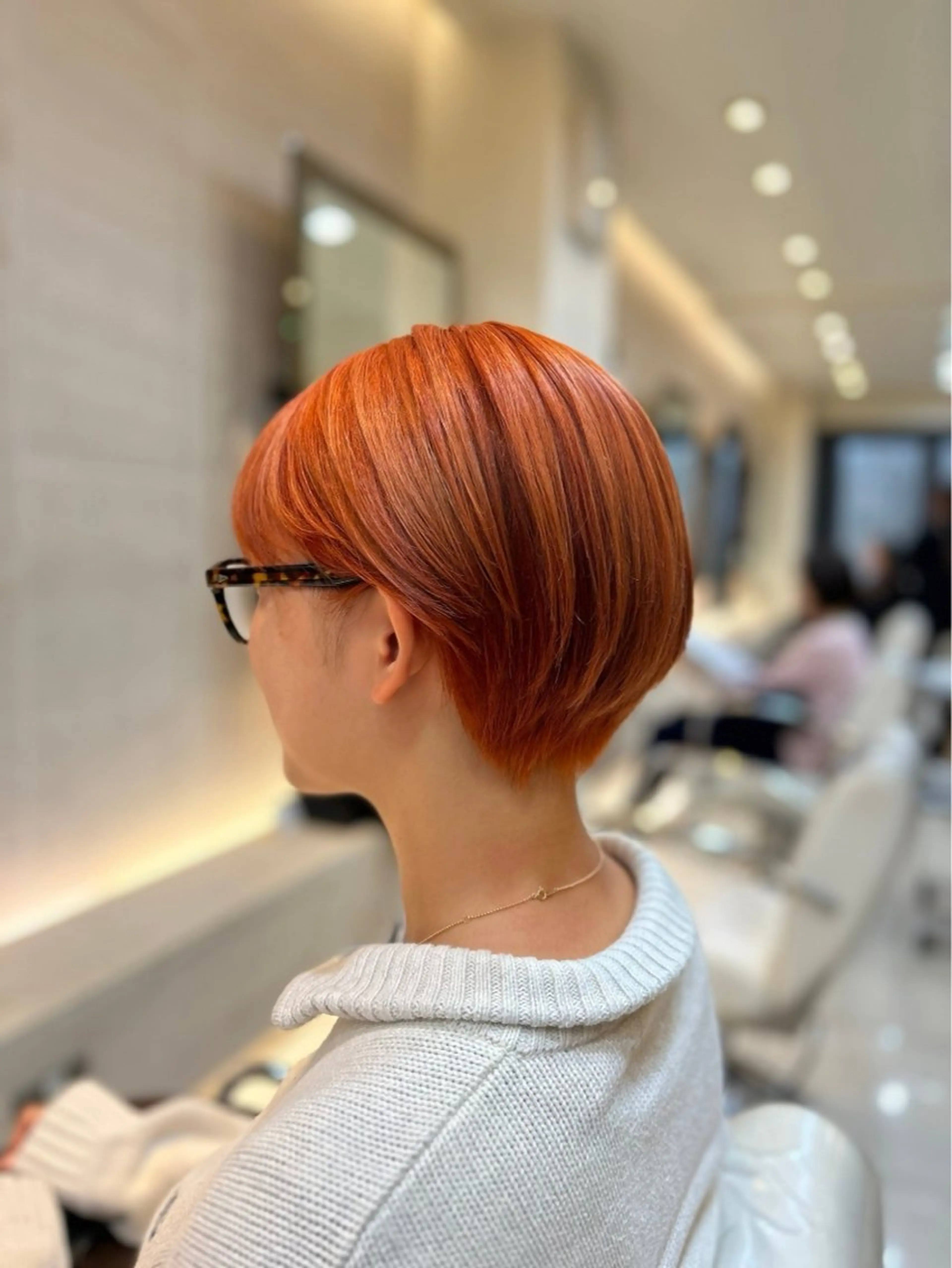 ショート 坂田 愛彩萌のヘアスタイル