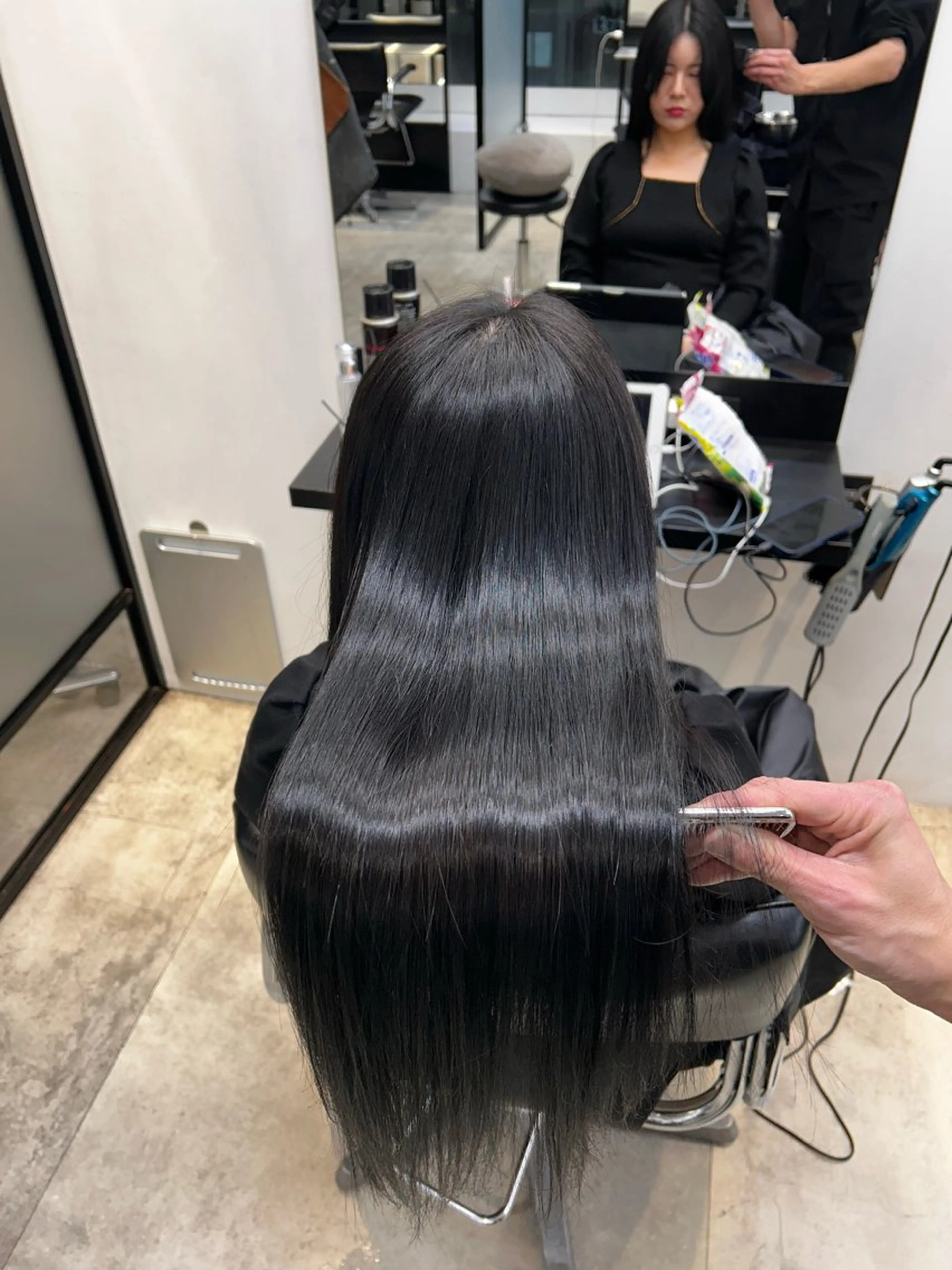 ロング 髪質改善 トリートメント 縮毛矯正 トリートメント salowin 原宿店所属・髪質改善ULTOWA 縮毛矯正モリムラのその他イメージ