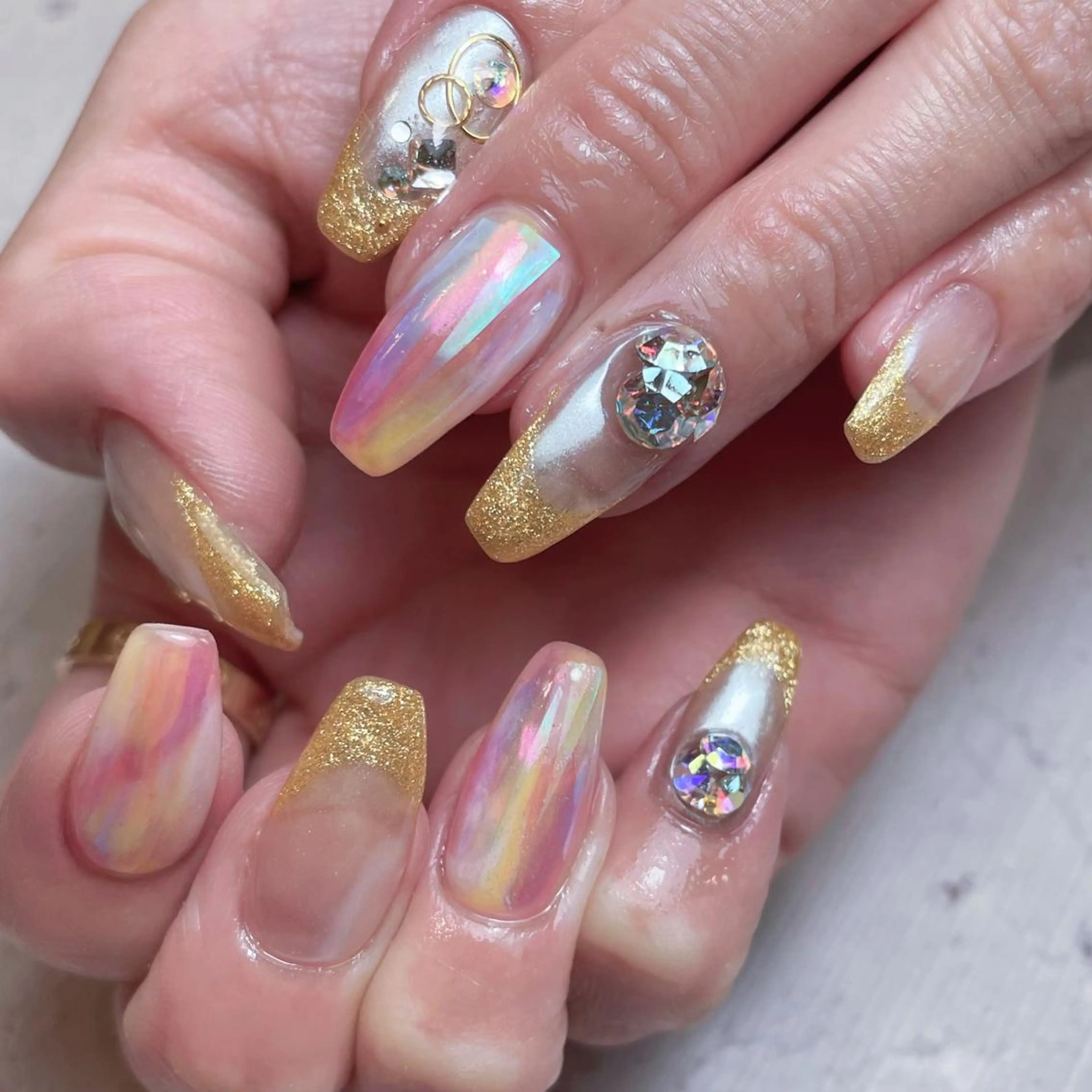 ネイル ハンドネイル nail&eyelash mate所属・京都/東向日/桂 ayumiのネイルデザイン